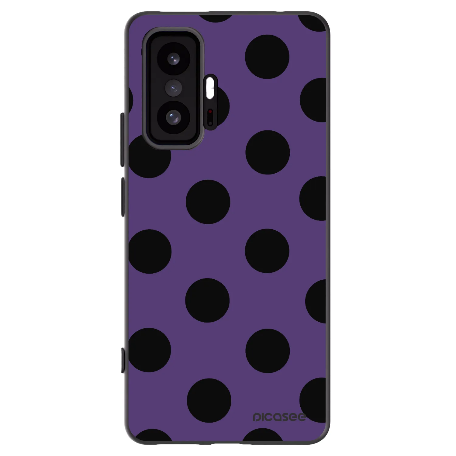 Picasee crna silikonska maskica za Xiaomi 11T - Big flickers 2