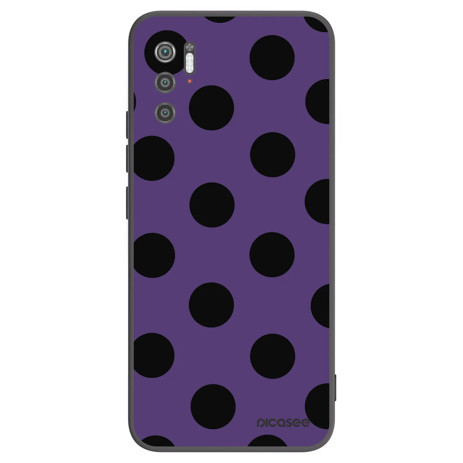 Picasee crna silikonska maskica za Xiaomi Poco M3 Pro 5G - Big flickers 2