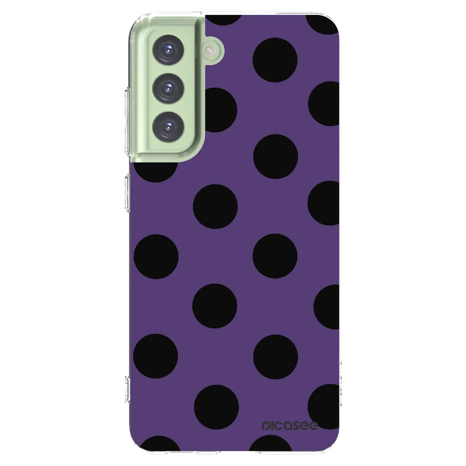 Picasee silikonska prozirna maskica za Samsung Galaxy S21 FE 5G - Big flickers 2