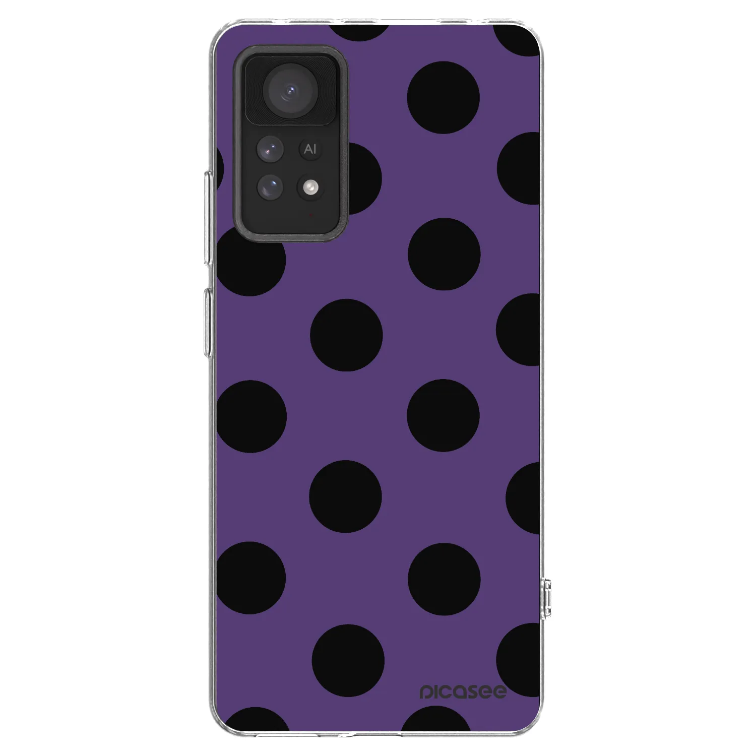 Picasee silikonska prozirna maskica za Xiaomi Redmi Note 11 Pro - Big flickers 2