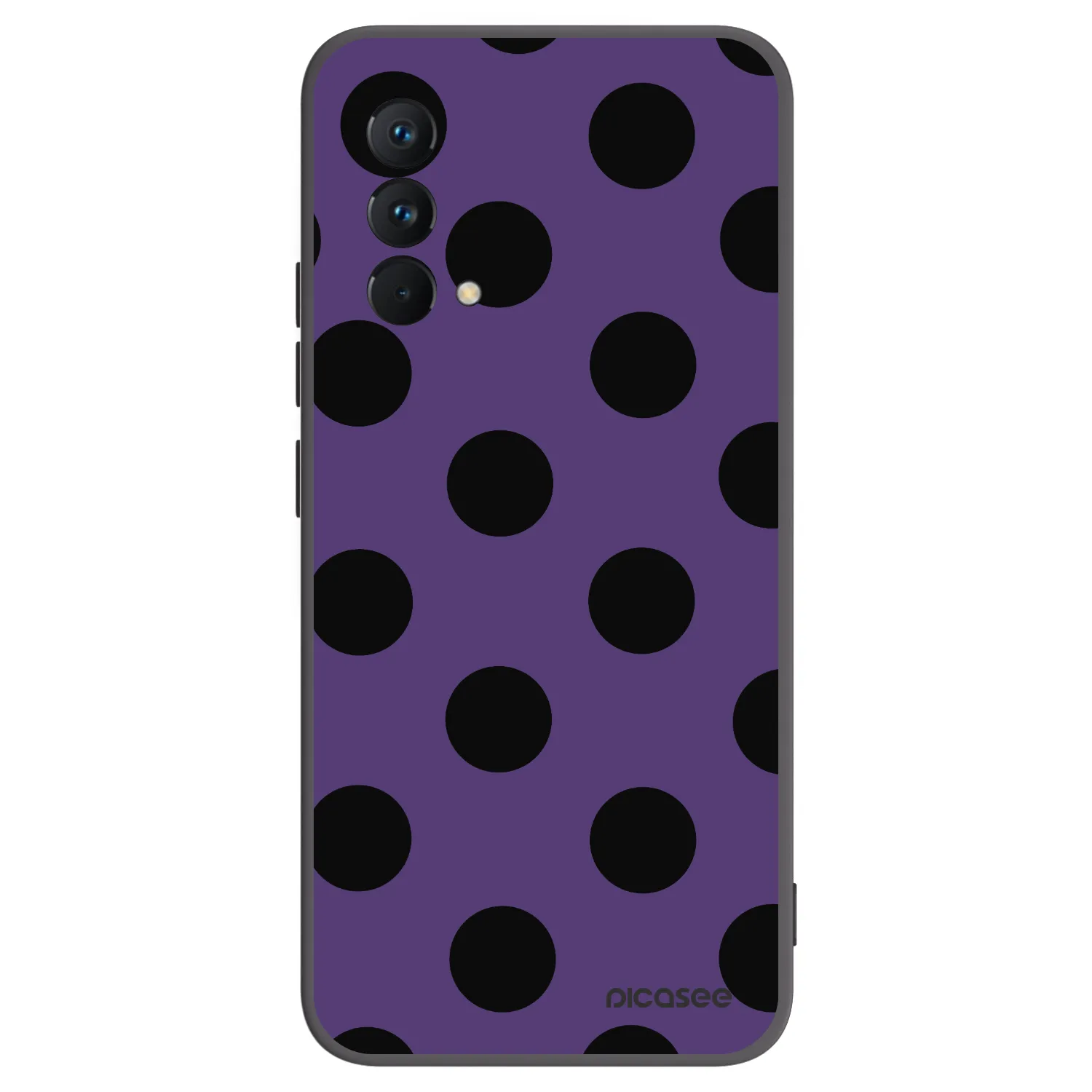 Picasee crna silikonska maskica za Realme GT Master Edition 5G - Big flickers 2