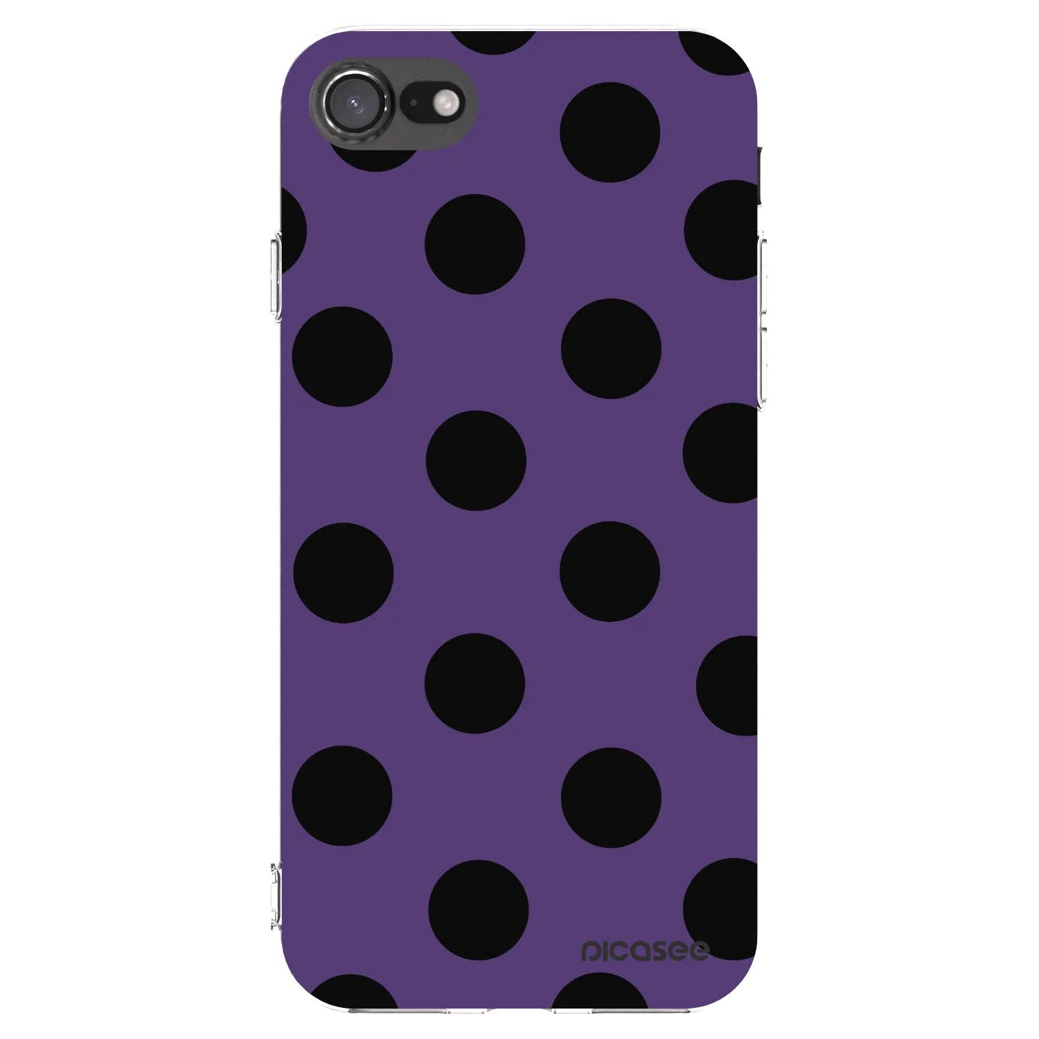 Picasee silikonska prozirna maskica za Apple iPhone SE 2022 - Big flickers 2
