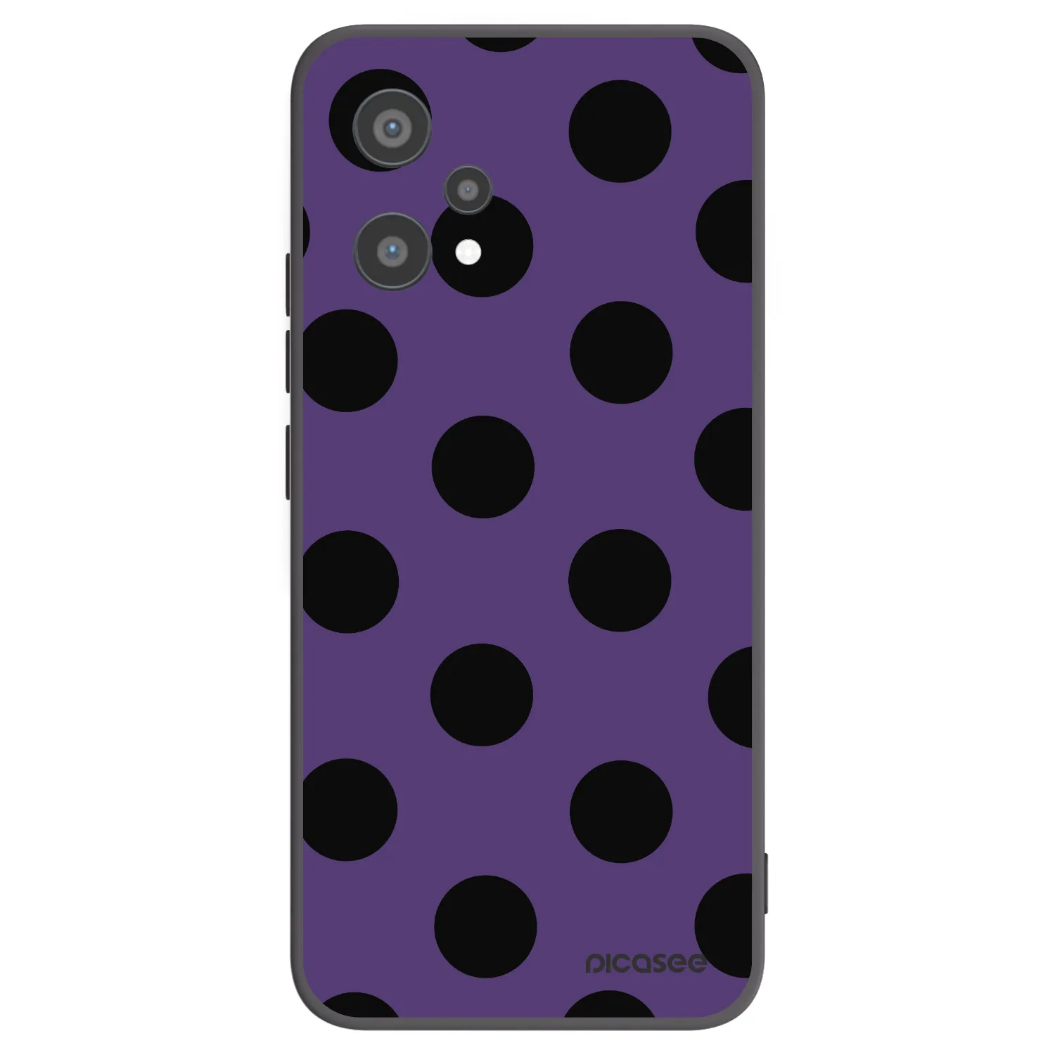 Picasee crna silikonska maskica za Realme 9 Pro 5G - Big flickers 2