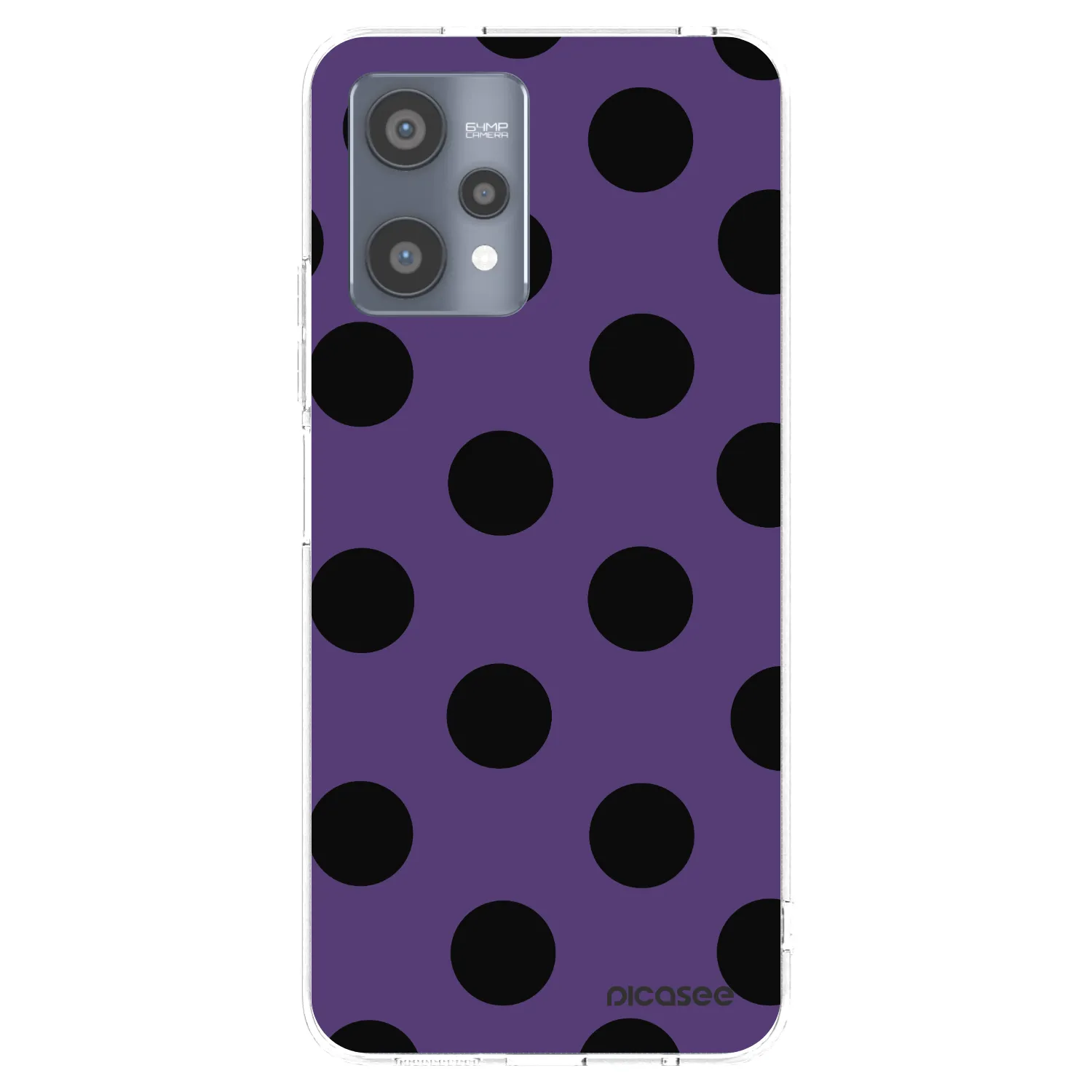 Picasee silikonska prozirna maskica za Realme 9 Pro 5G - Big flickers 2