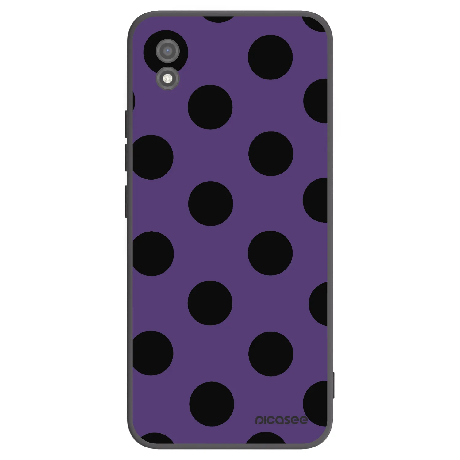 Picasee crna silikonska maskica za Realme C11 (2021) - Big flickers 2