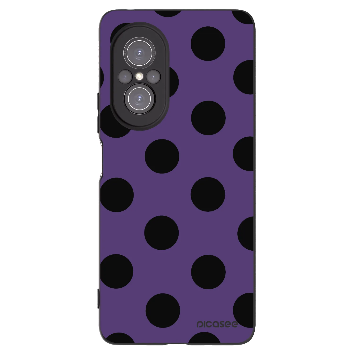 Picasee crna silikonska maskica za Huawei Nova 9 SE - Big flickers 2