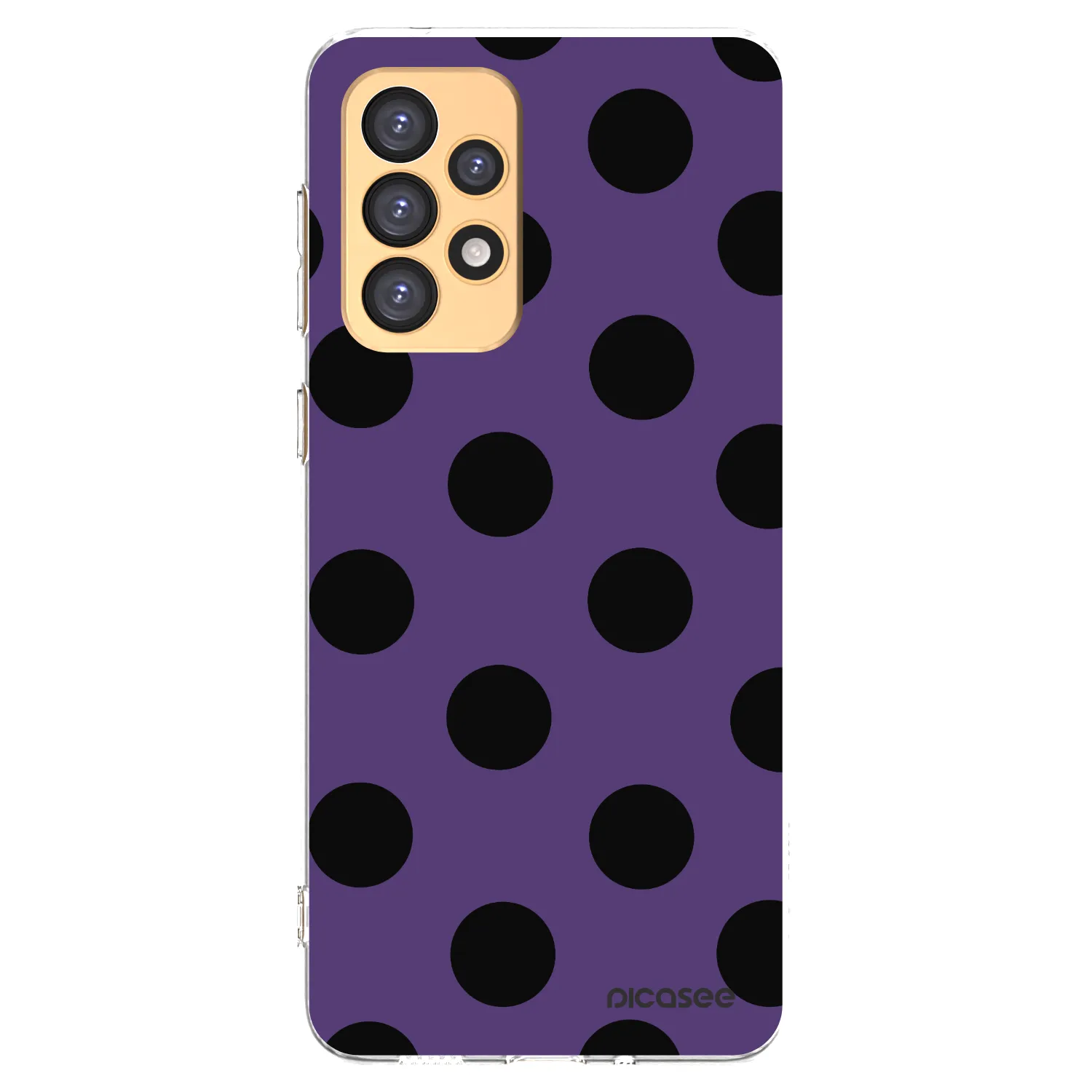 Picasee silikonska prozirna maskica za Samsung Galaxy A33 5G A336 - Big flickers 2