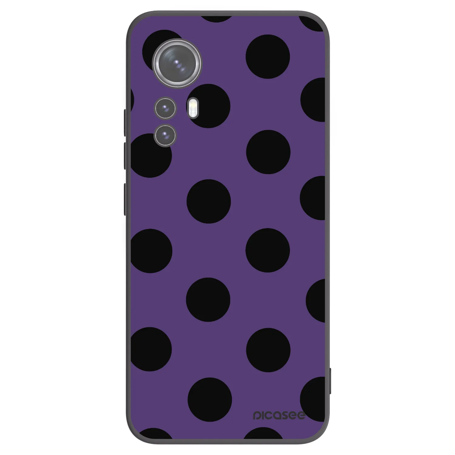 Picasee crna silikonska maskica za Xiaomi 12X - Big flickers 2