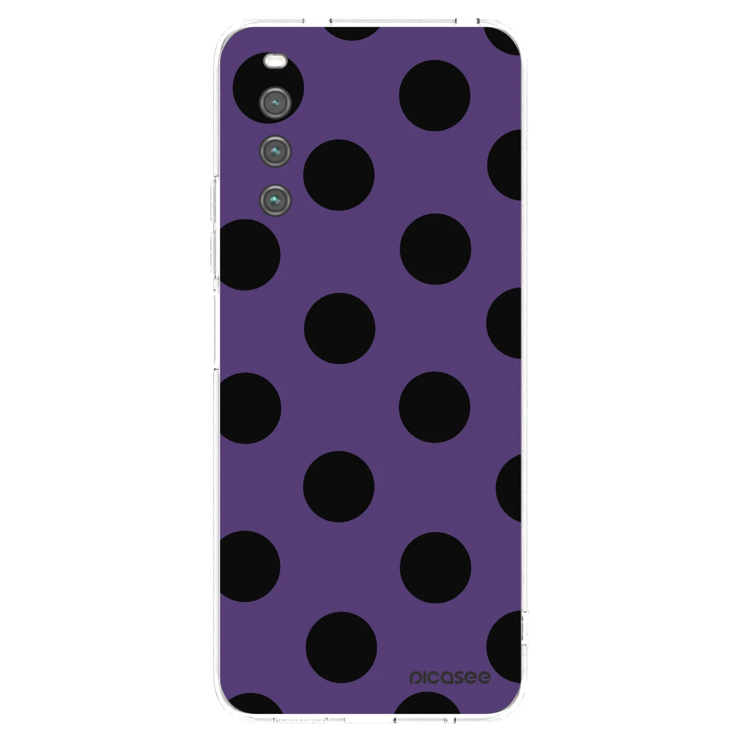 Picasee silikonska prozirna maskica za Sony Xperia 10 IV 5G - Big flickers 2
