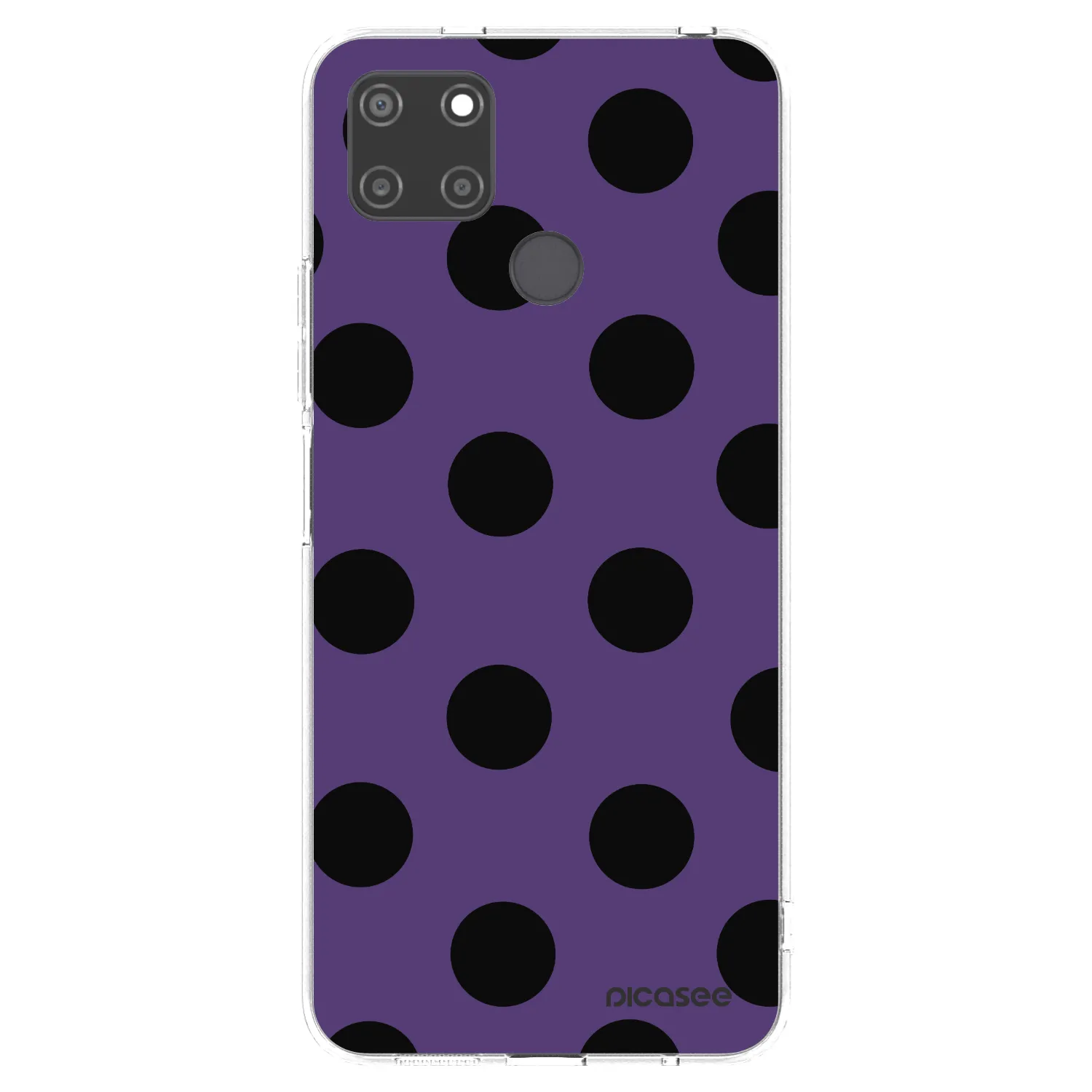 Picasee silikonska prozirna maskica za Realme C21Y - Big flickers 2