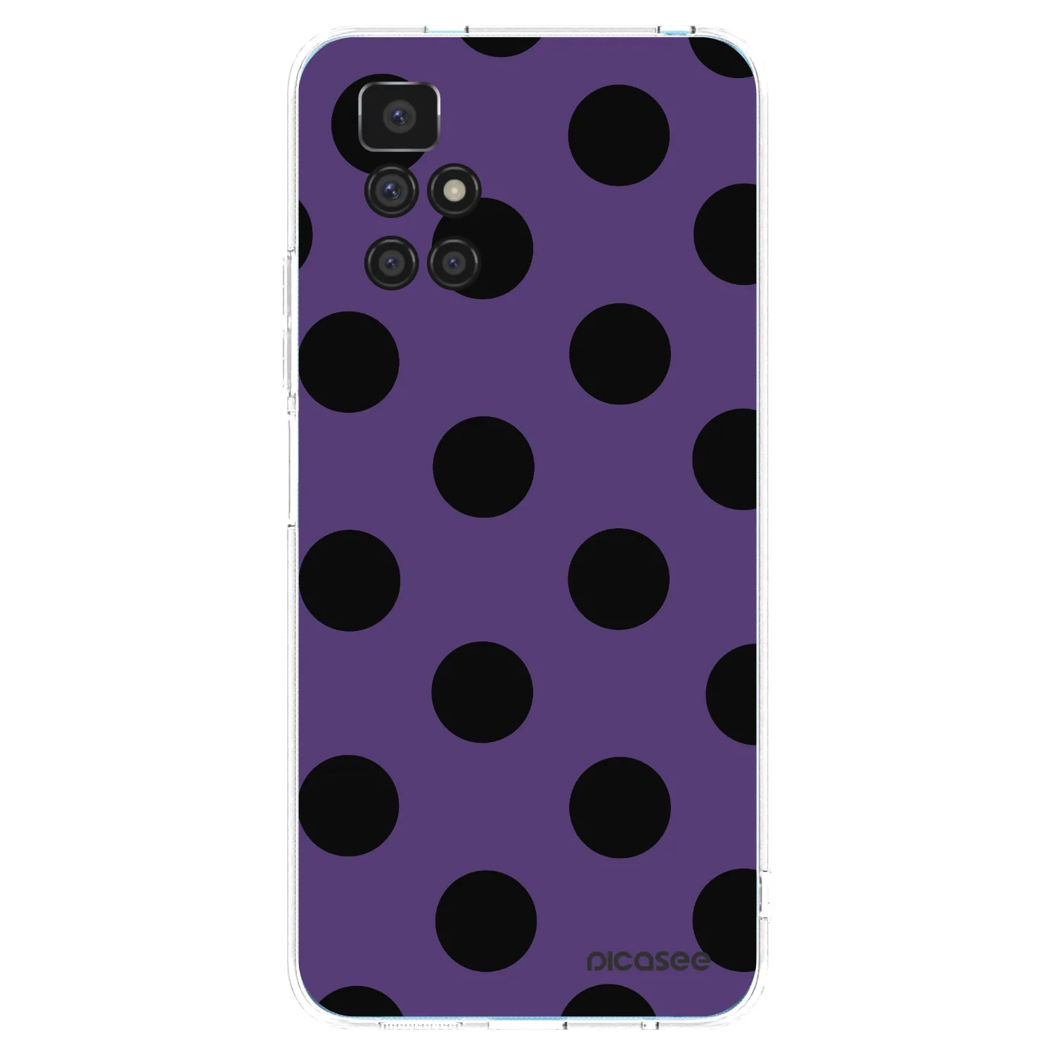 Picasee silikonska prozirna maskica za Xiaomi Redmi 10 (2022) - Big flickers 2