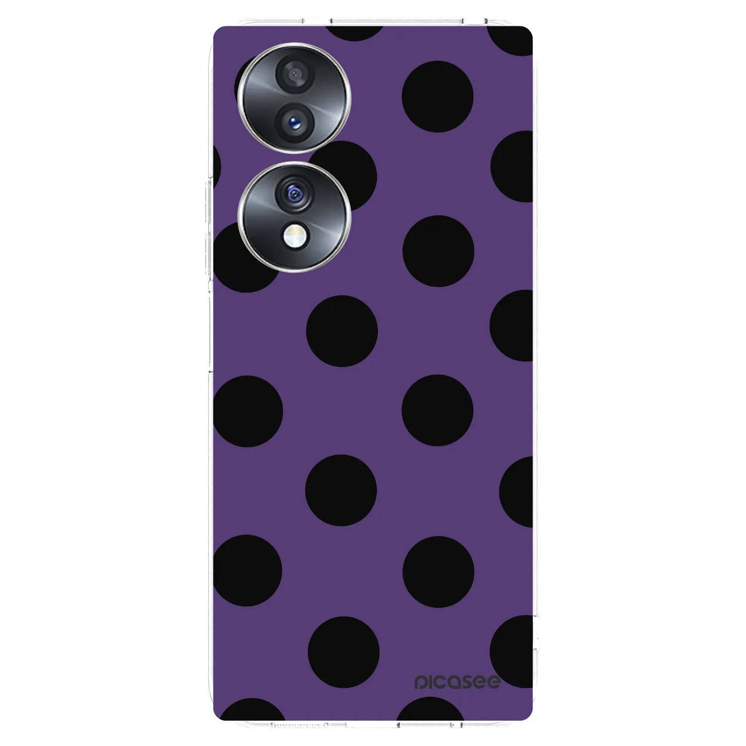 Picasee silikonska prozirna maskica za Honor 70 - Big flickers 2
