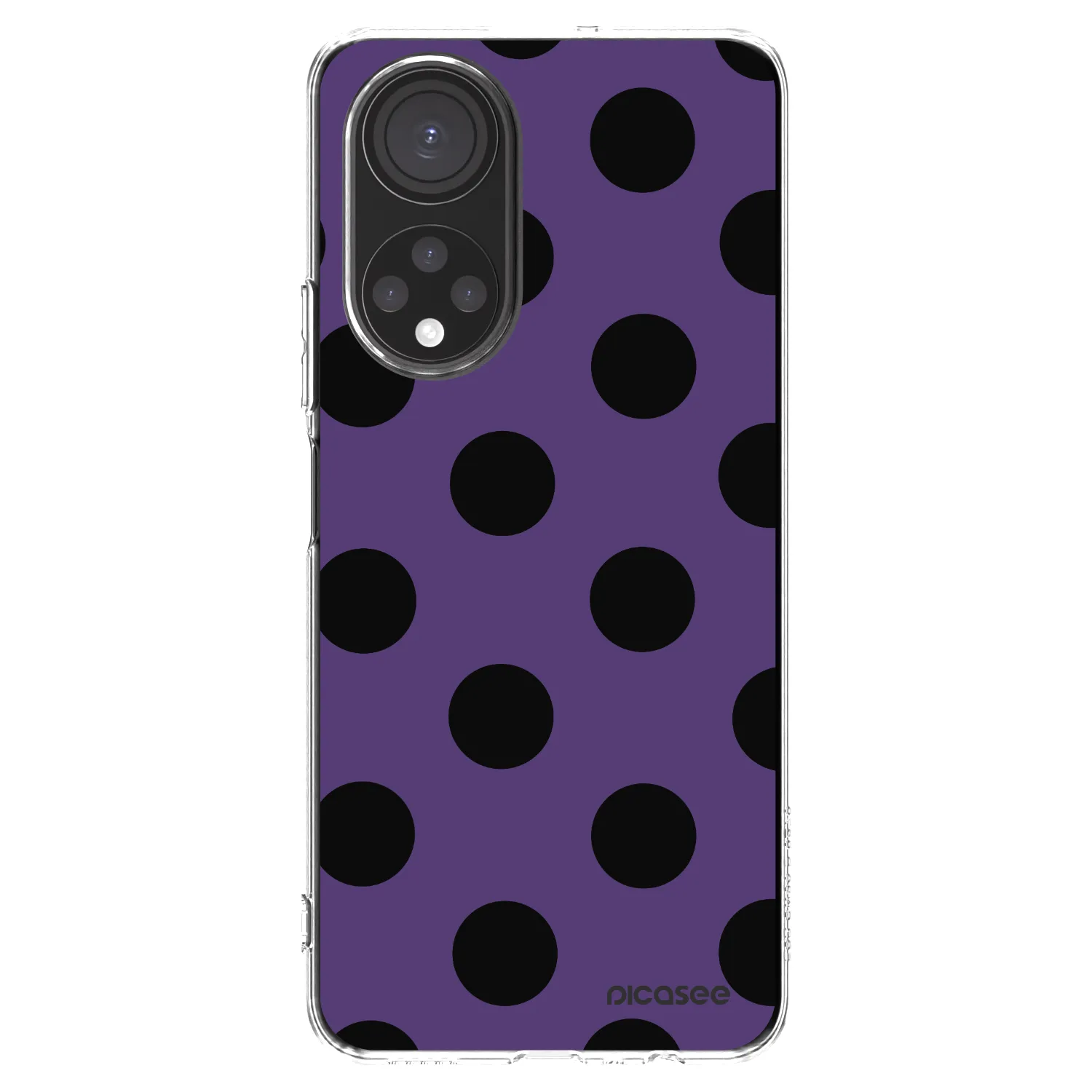 Picasee silikonska prozirna maskica za Honor X7 - Big flickers 2