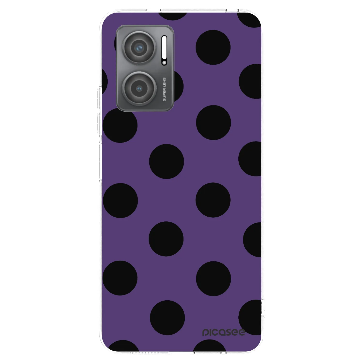 Picasee silikonska prozirna maskica za Xiaomi Redmi 10 5G - Big flickers 2