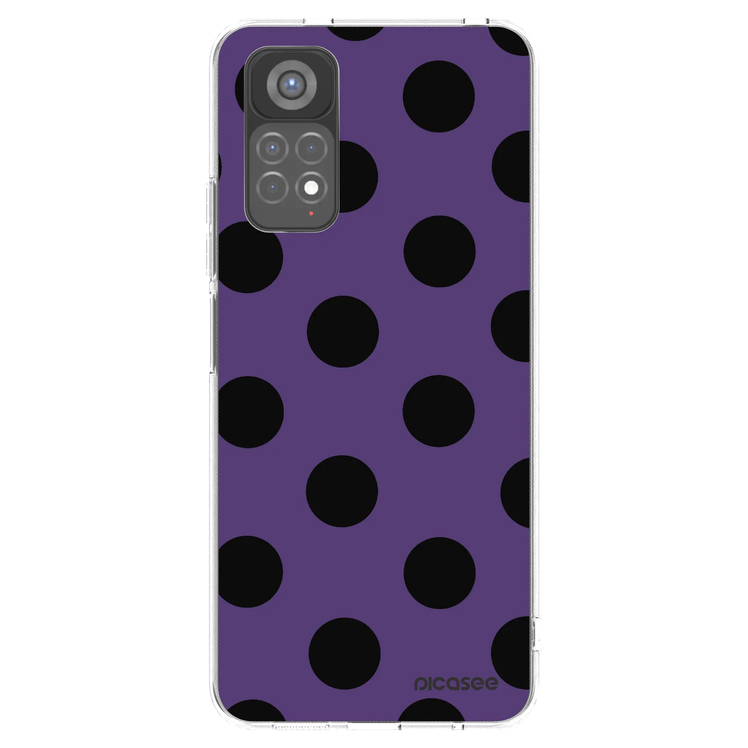 Picasee silikonska prozirna maskica za Xiaomi Redmi Note 11S 5G - Big flickers 2