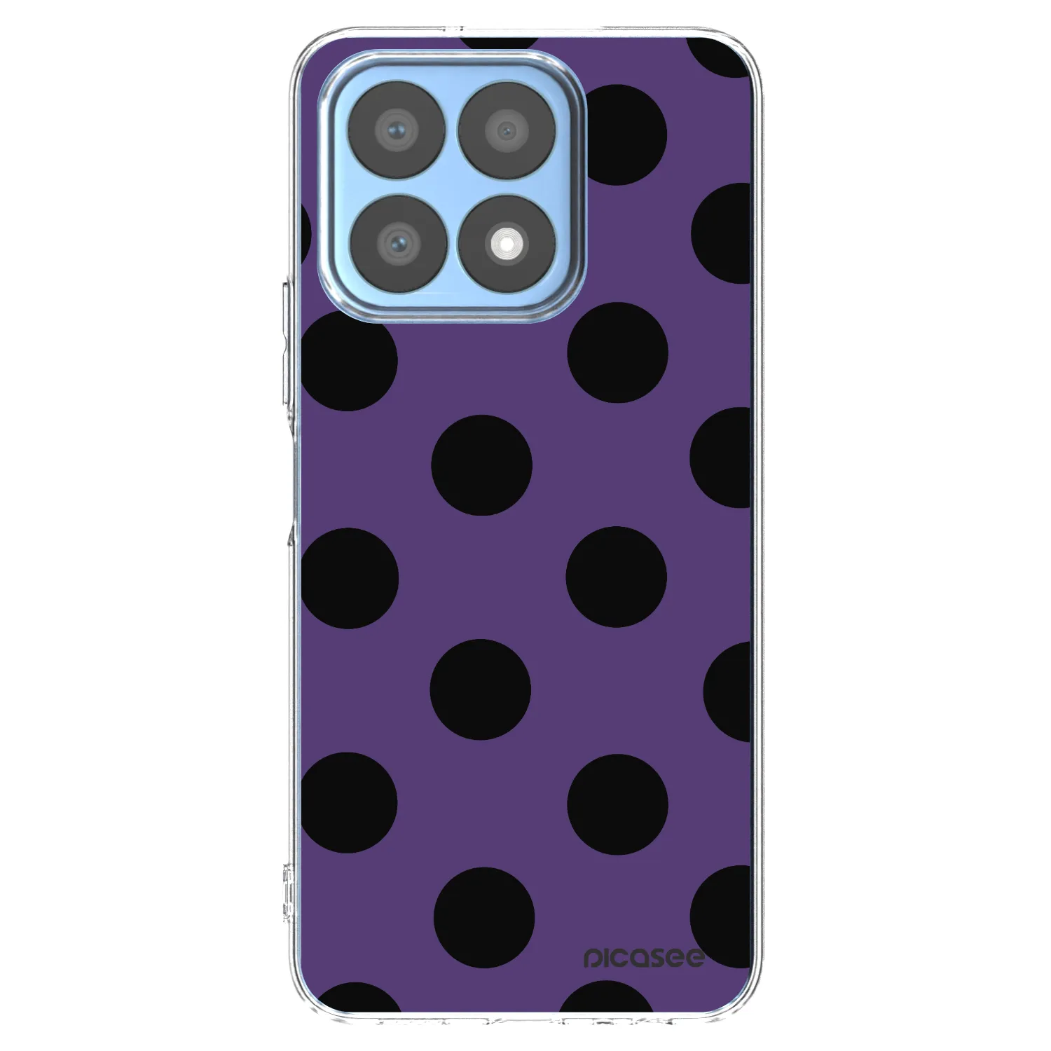 Picasee silikonska prozirna maskica za Honor X8a - Big flickers 2