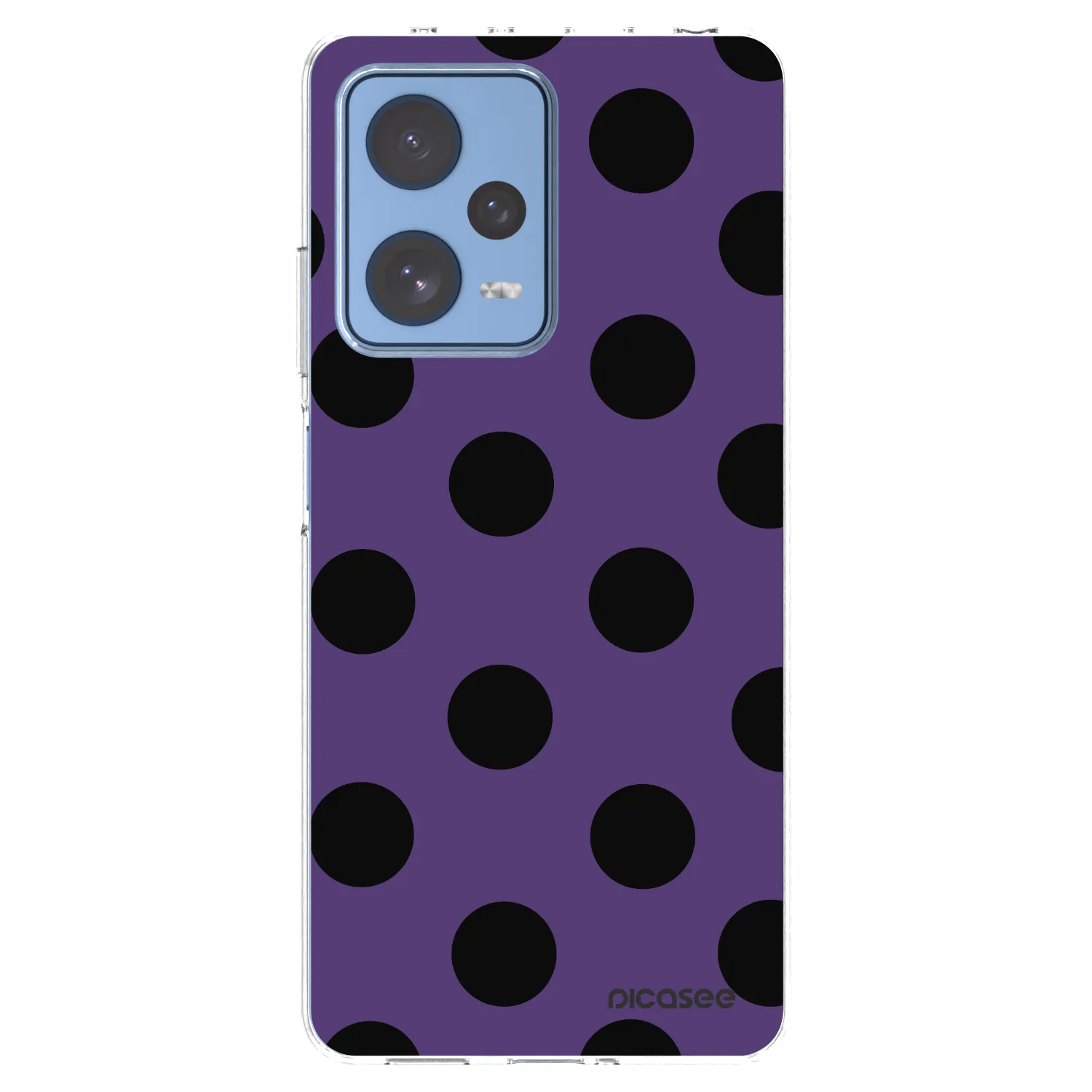 Picasee silikonska prozirna maskica za Xiaomi Redmi Note 12 Pro 5G - Big flickers 2