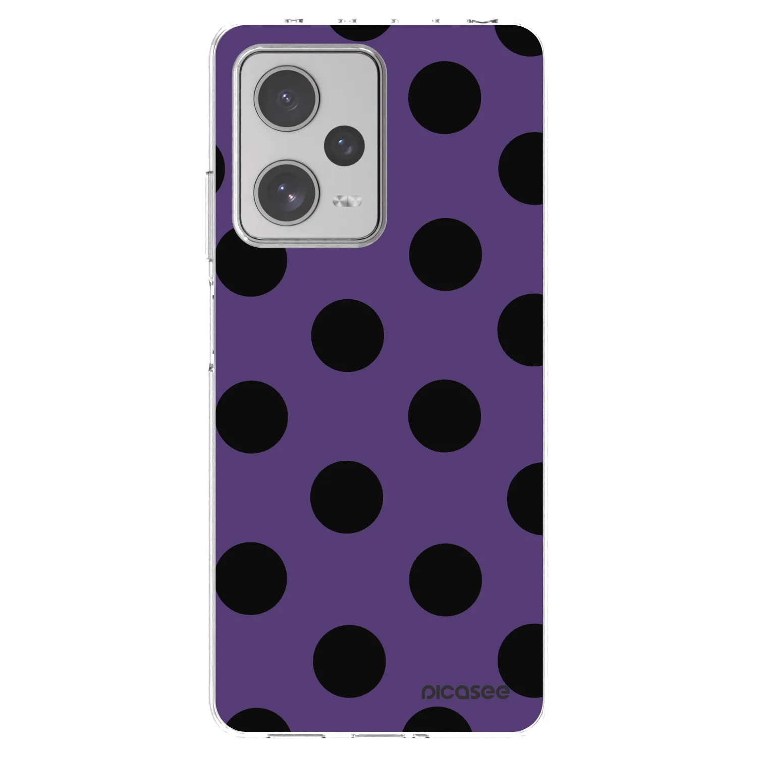 Picasee silikonska prozirna maskica za Xiaomi Redmi Note 12 Pro+ 5G - Big flickers 2