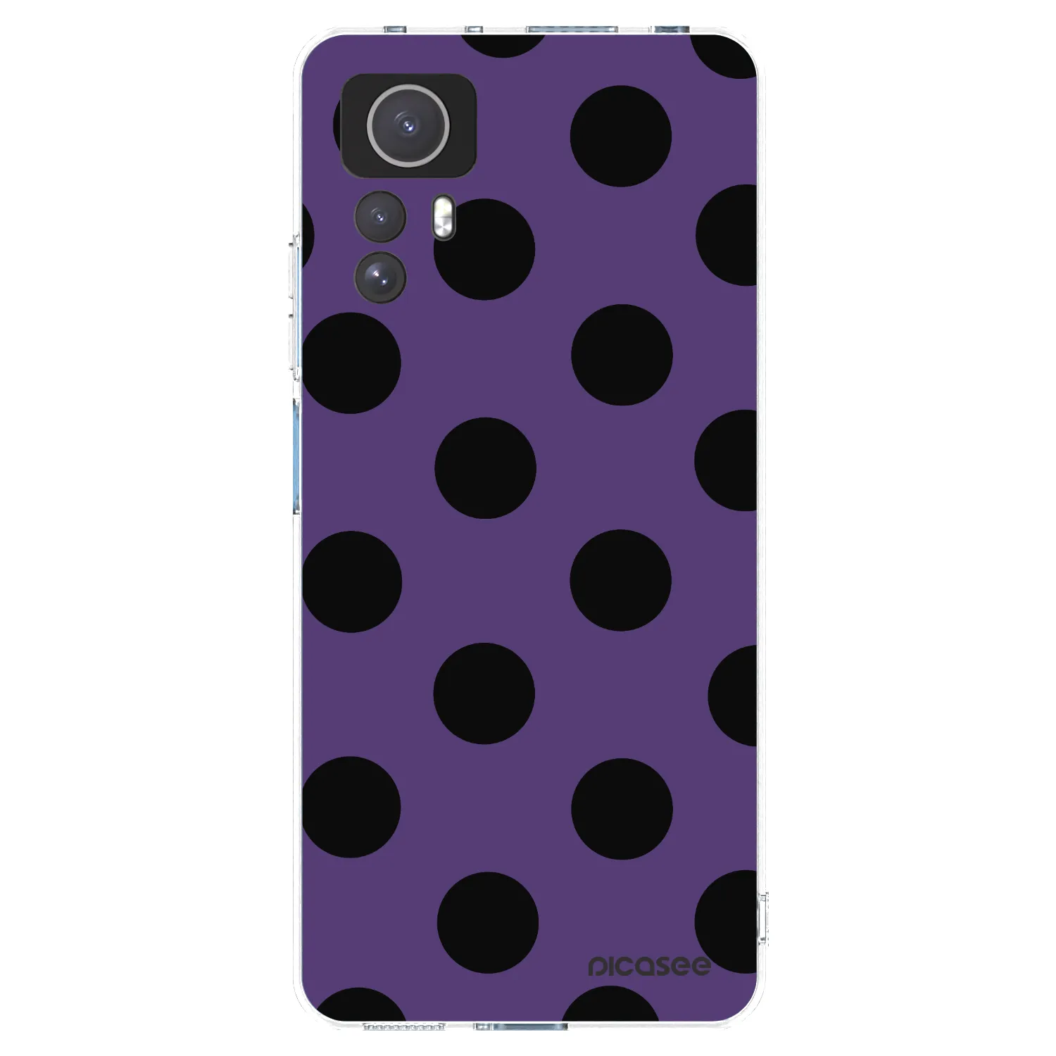 Picasee silikonska prozirna maskica za Xiaomi Redmi Note 12S - Big flickers 2