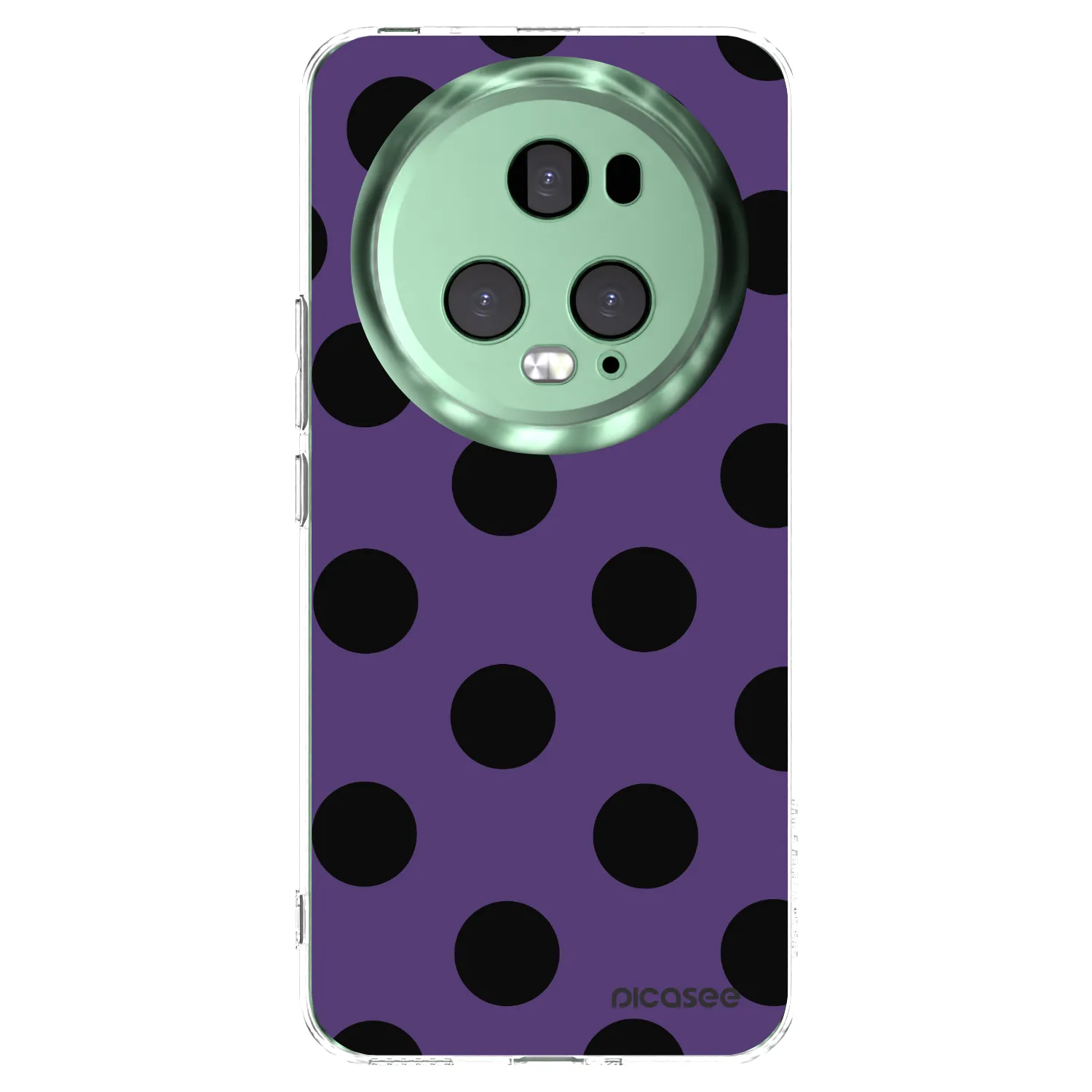 Picasee silikonska prozirna maskica za Honor Magic5 Pro - Big flickers 2