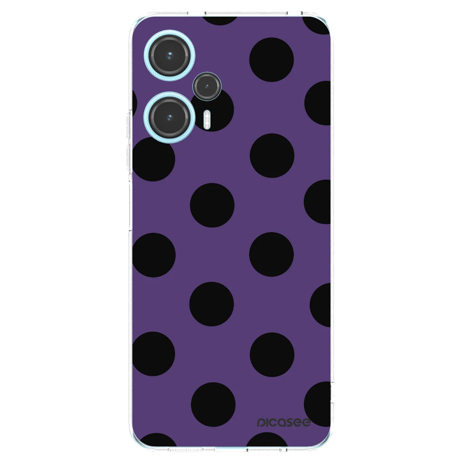 Picasee silikonska prozirna maskica za Xiaomi Poco F5 - Big flickers 2
