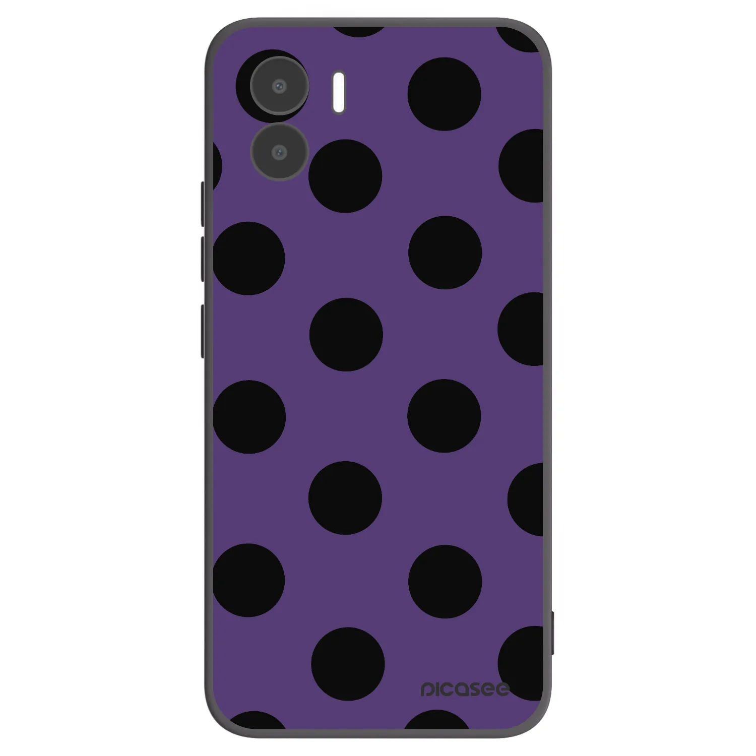Picasee crna silikonska maskica za Xiaomi Redmi A2 - Big flickers 2