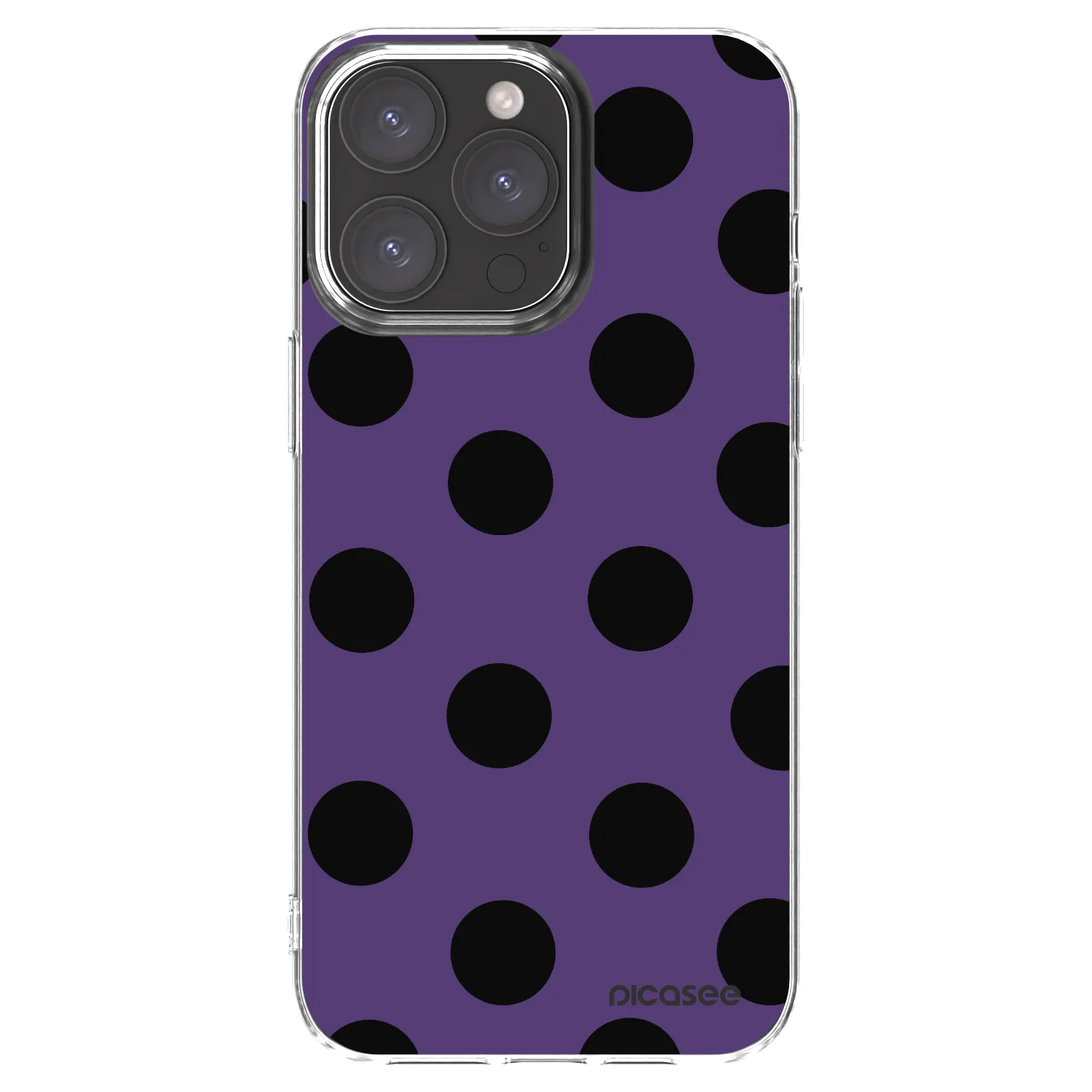 Picasee silikonska prozirna maskica za Apple iPhone 15 Pro Max - Big flickers 2