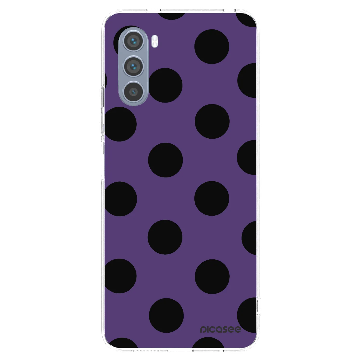 Picasee silikonska prozirna maskica za Motorola Moto G62 - Big flickers 2
