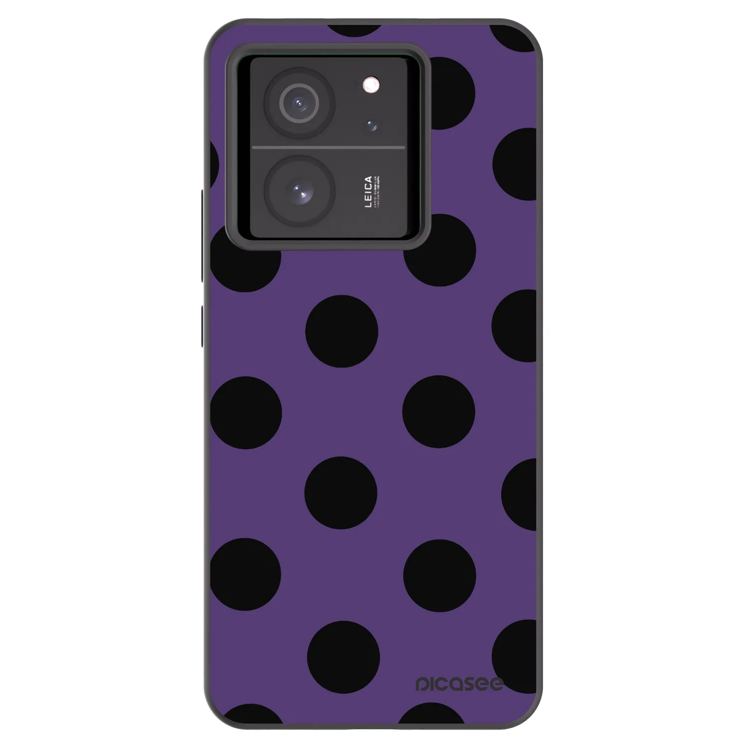 Picasee crna silikonska maskica za Xiaomi 13T - Big flickers 2