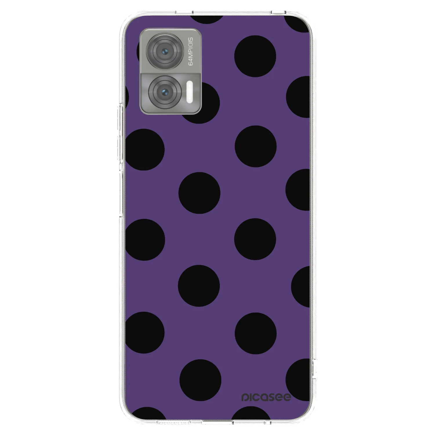 Picasee silikonska prozirna maskica za Motorola Edge 30 Neo - Big flickers 2