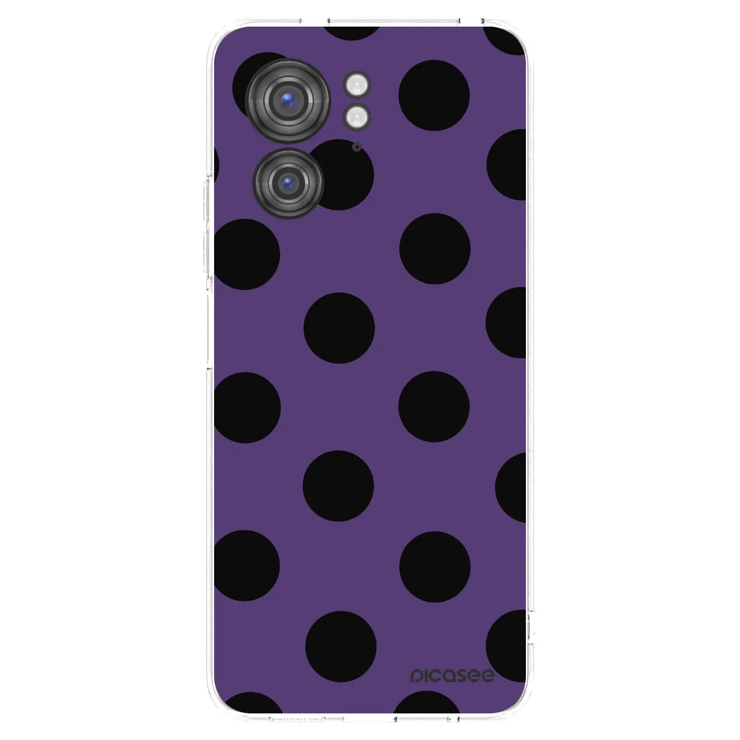 Picasee silikonska prozirna maskica za Motorola Edge 40 - Big flickers 2