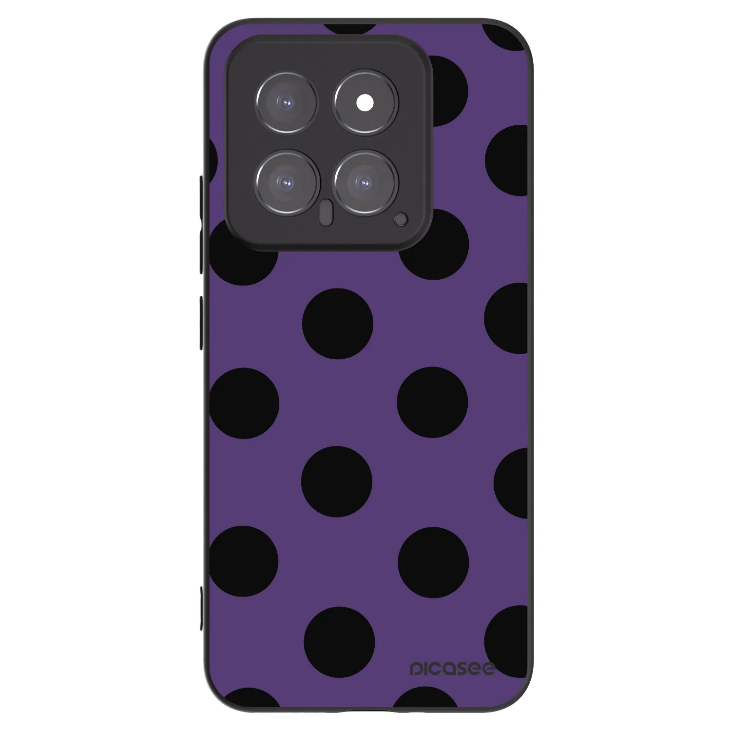 Picasee crna silikonska maskica za Xiaomi 14 - Big flickers 2
