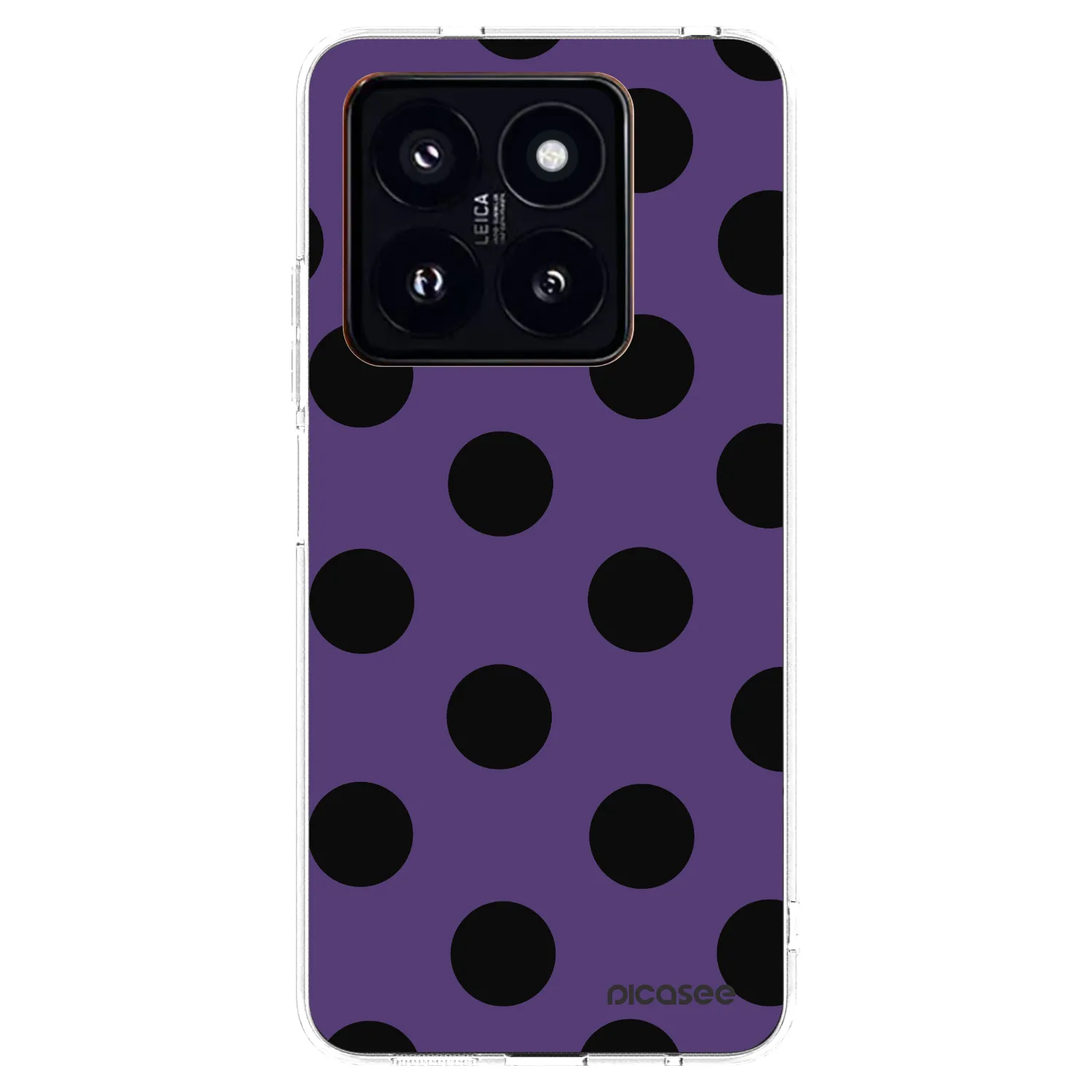 Picasee silikonska prozirna maskica za Xiaomi 14 Pro - Big flickers 2