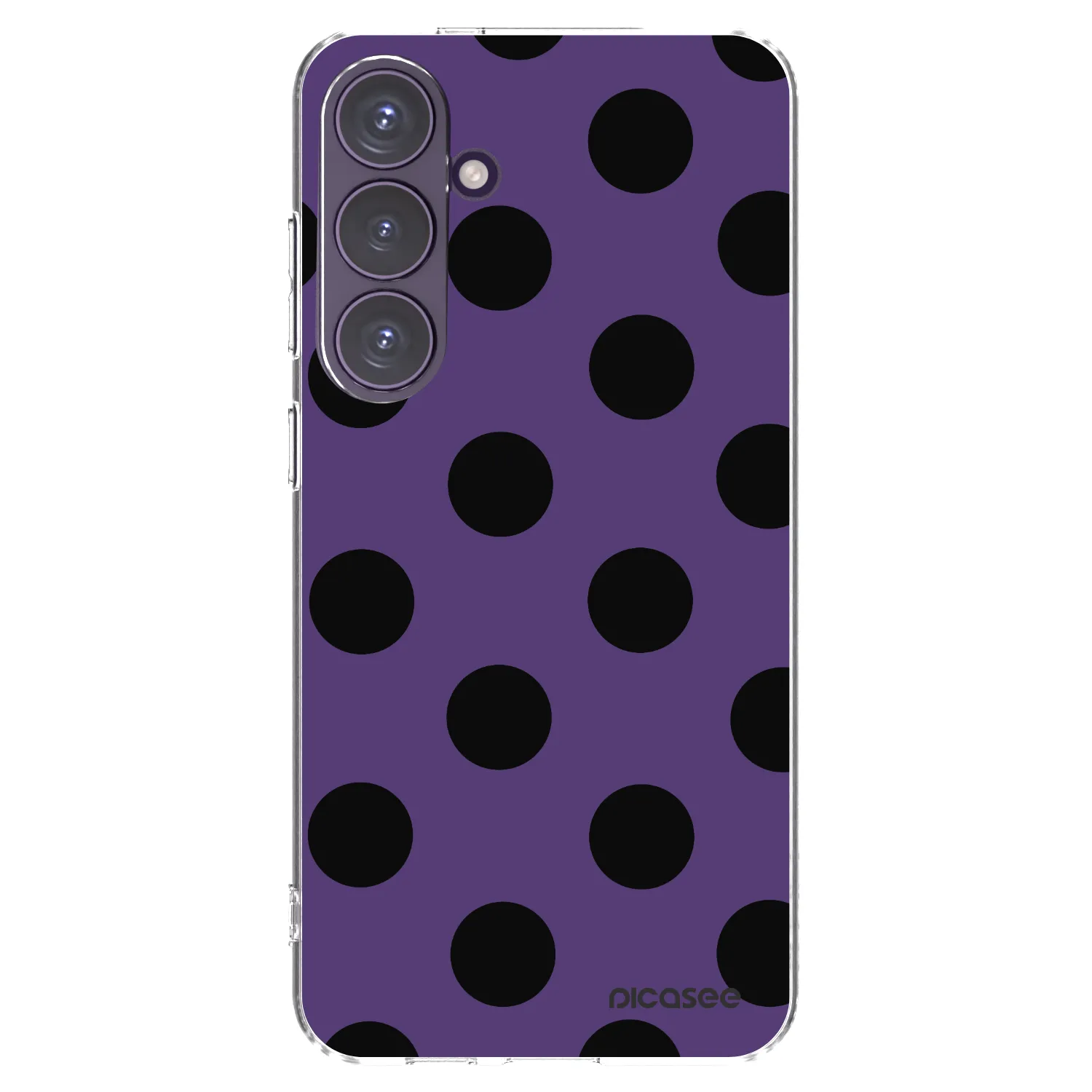 Picasee silikonska prozirna maskica za Samsung Galaxy S24+ S926B 5G - Big flickers 2