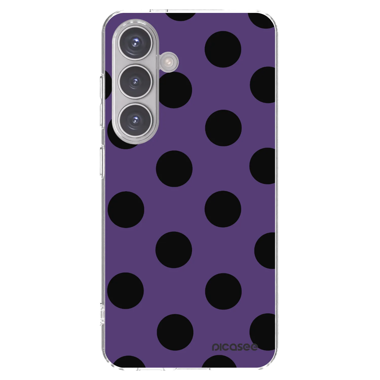 Picasee silikonska prozirna maskica za Samsung Galaxy S24 S921B 5G - Big flickers 2