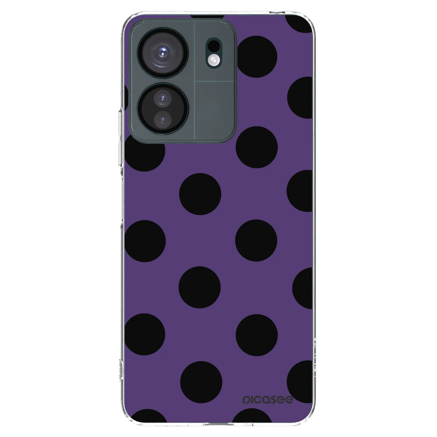 Picasee silikonska prozirna maskica za Xiaomi Redmi 13C 4G - Big flickers 2