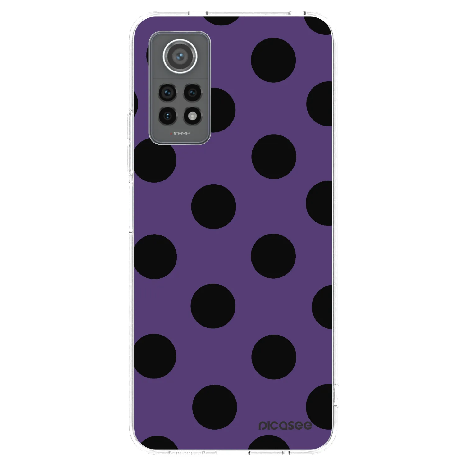 Picasee silikonska prozirna maskica za Xiaomi Redmi Note 12 Pro 4G - Big flickers 2