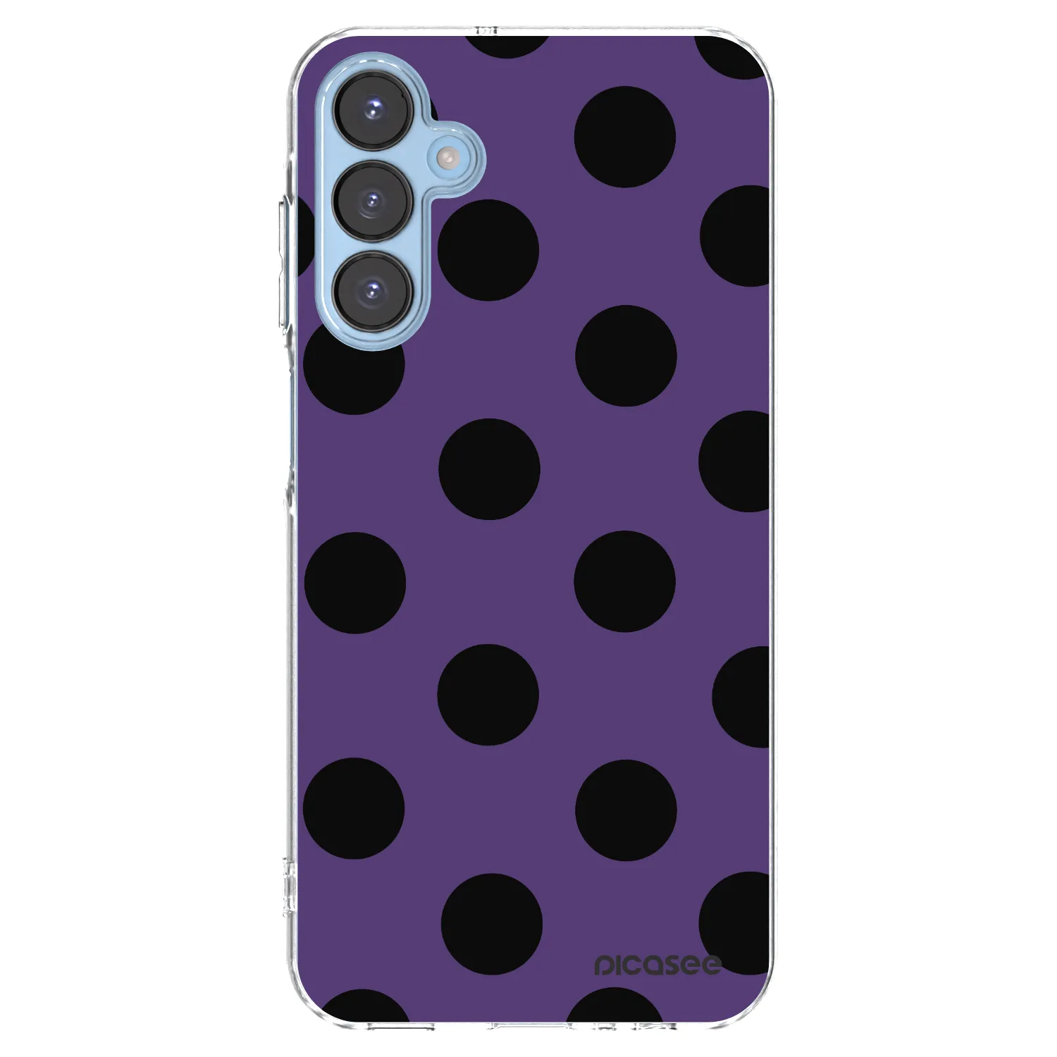 Picasee silikonska prozirna maskica za Samsung Galaxy A15 A156B 5G - Big flickers 2