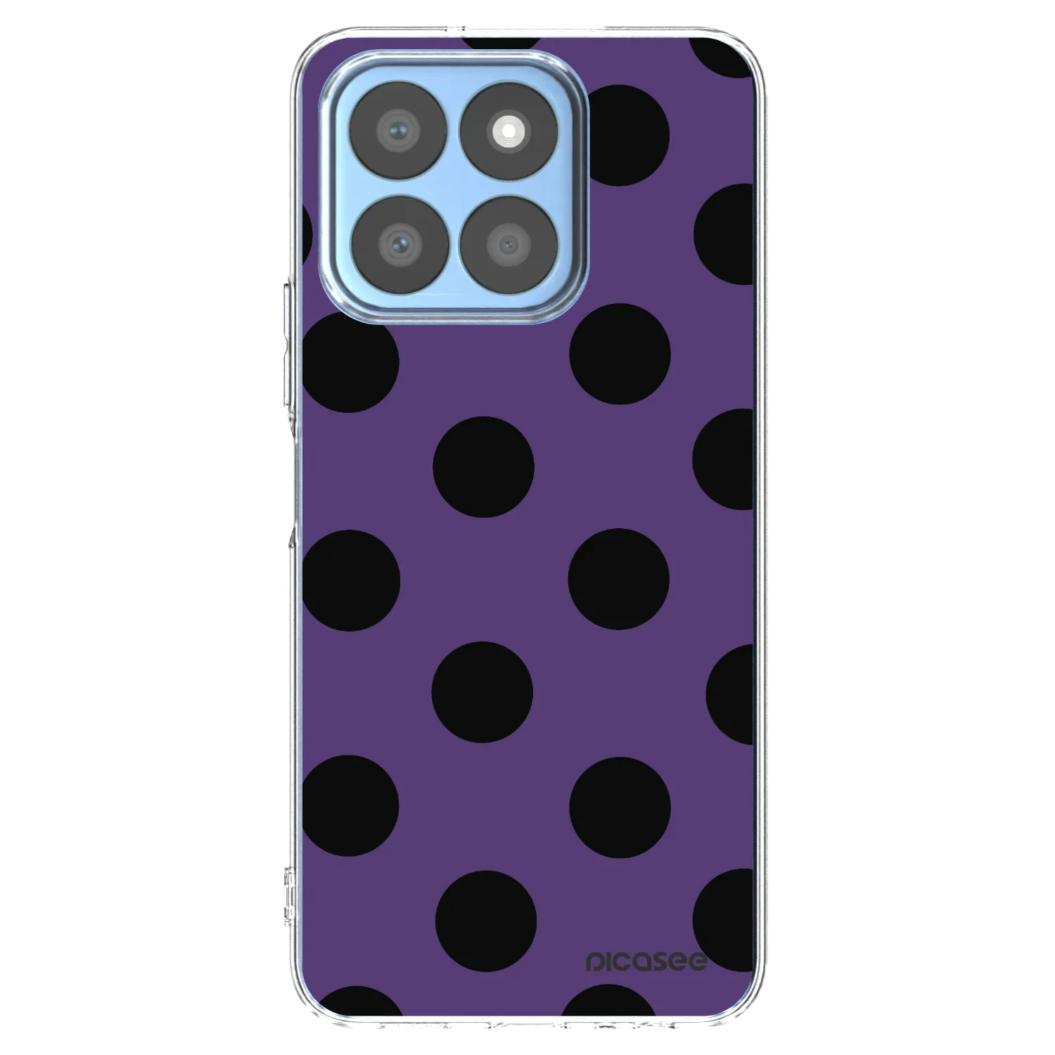 Picasee silikonska prozirna maskica za Honor X8b - Big flickers 2