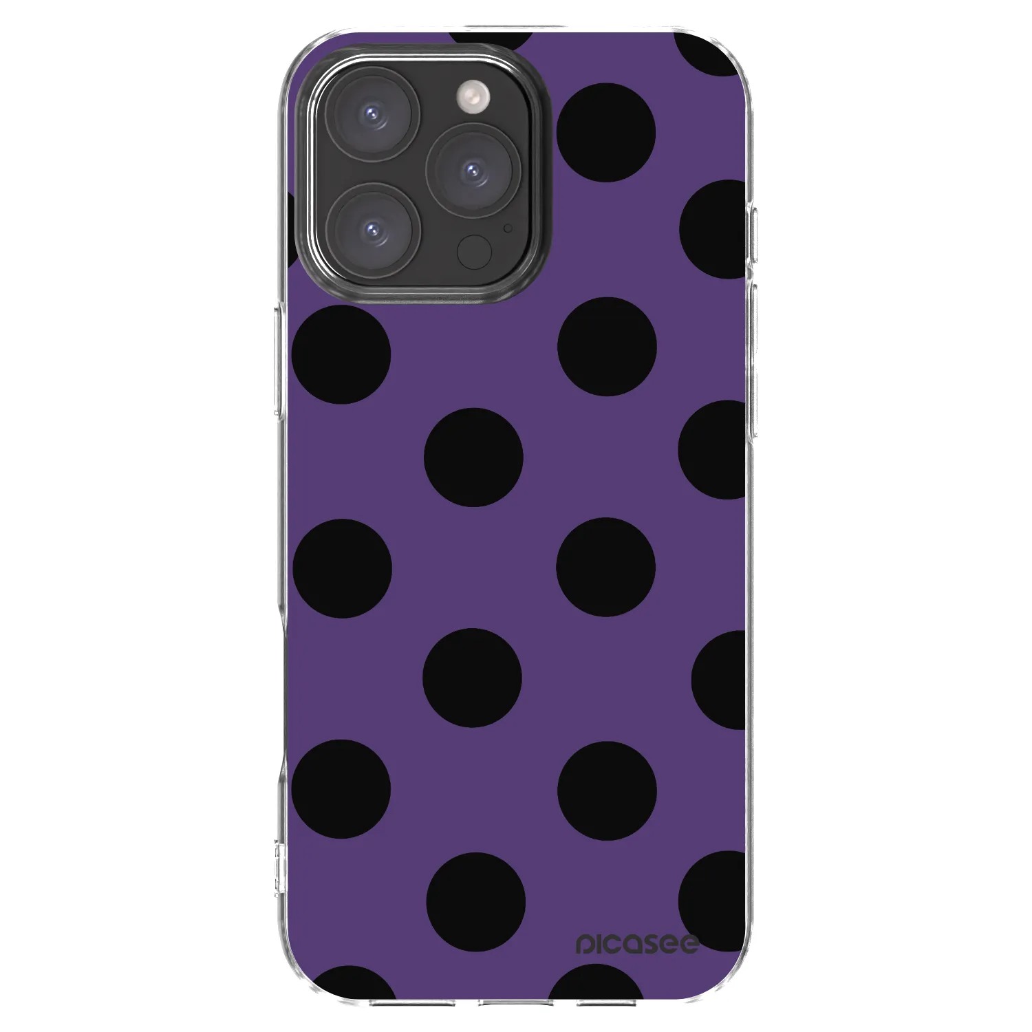 Picasee silikonska prozirna maskica za Apple iPhone 16 Pro Max - Big flickers 2