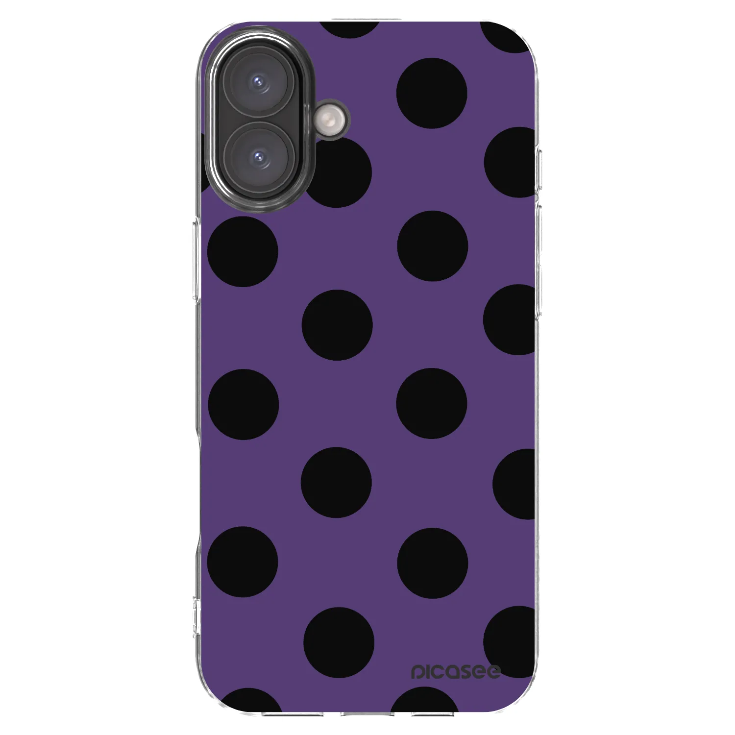 Picasee silikonska prozirna maskica za Apple iPhone 16 Plus - Big flickers 2