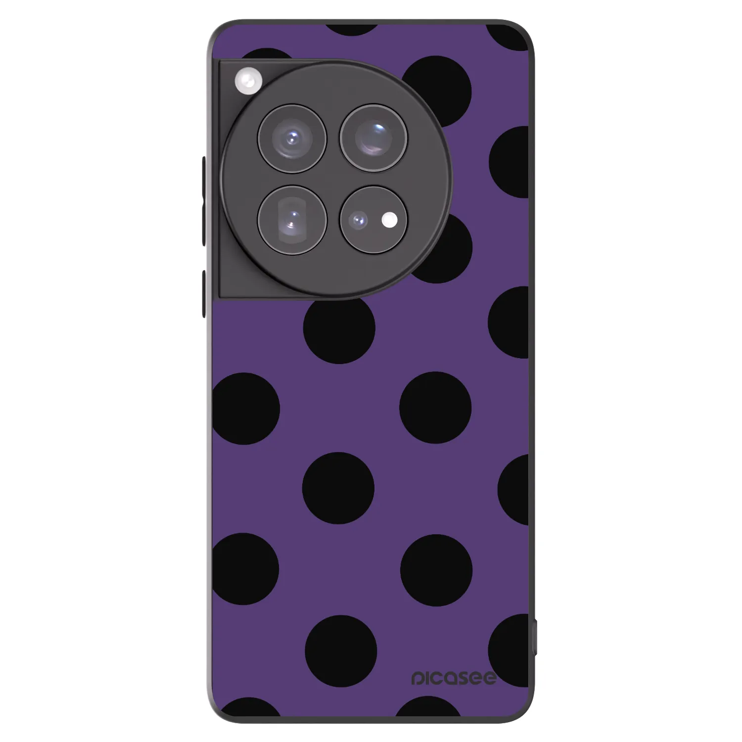 Picasee crna silikonska maskica za OnePlus 12 5G - Big flickers 2