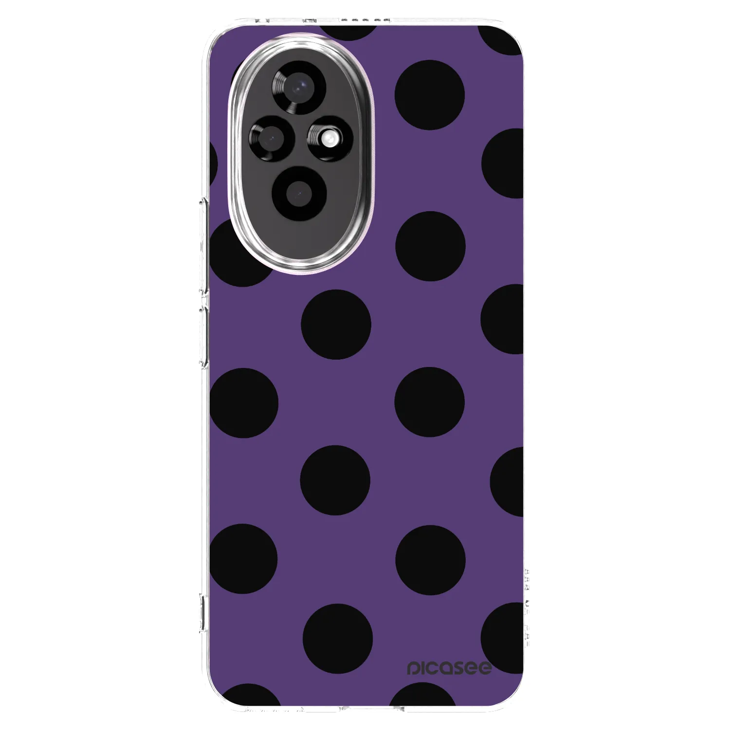 Picasee silikonska prozirna maskica za Honor 200 Pro 5G - Big flickers 2