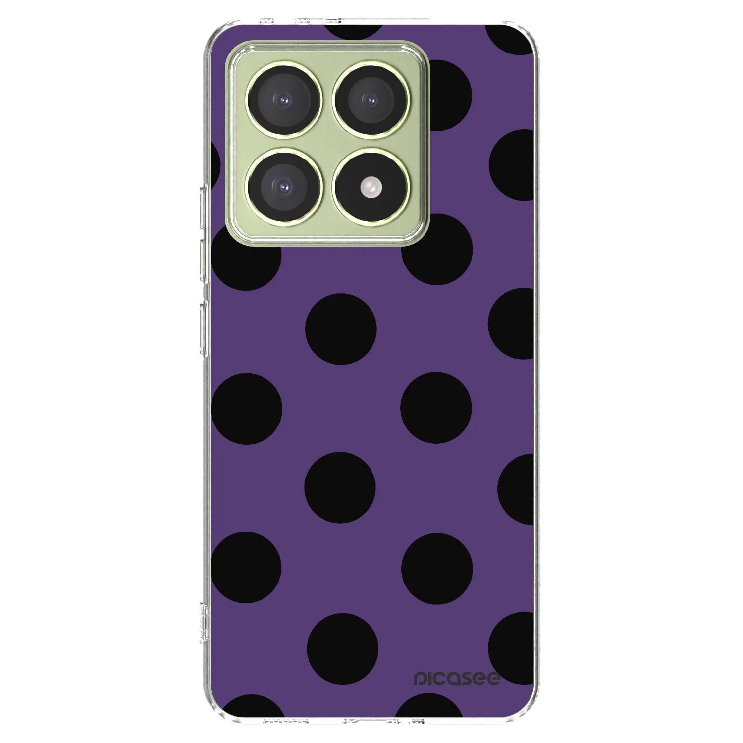 Picasee silikonska prozirna maskica za Xiaomi 14T - Big flickers 2
