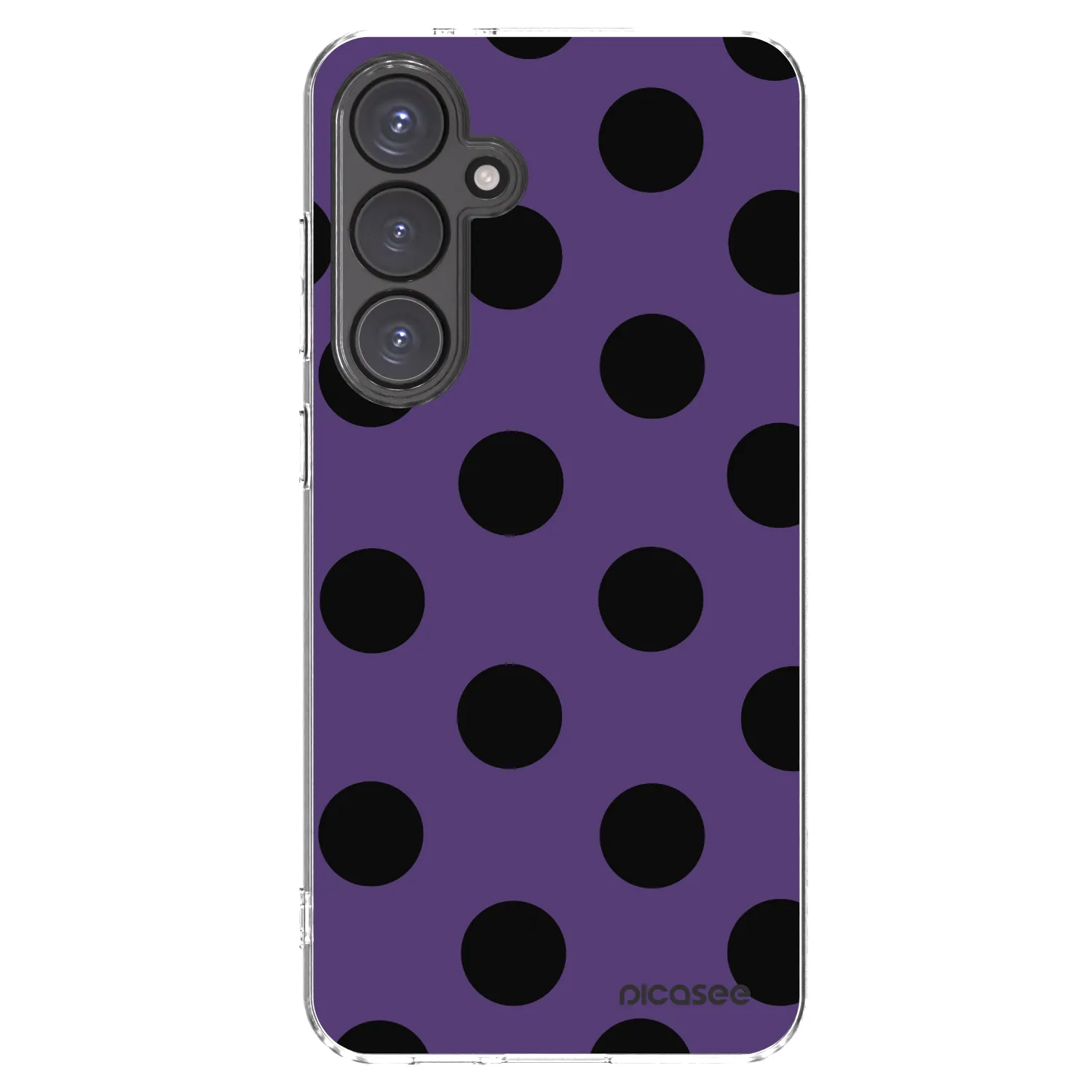 Picasee silikonska prozirna maskica za Samsung Galaxy S24 FE S721B - Big flickers 2