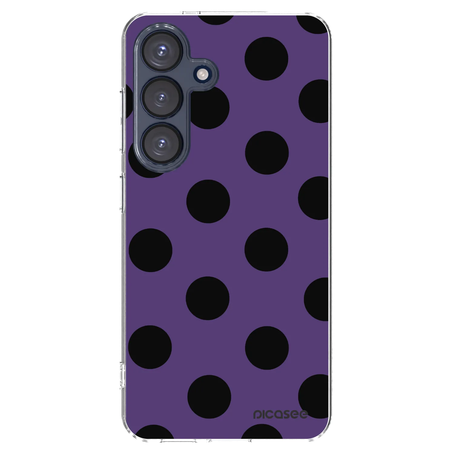 Picasee silikonska prozirna maskica za Samsung Galaxy S25 5G - Big flickers 2