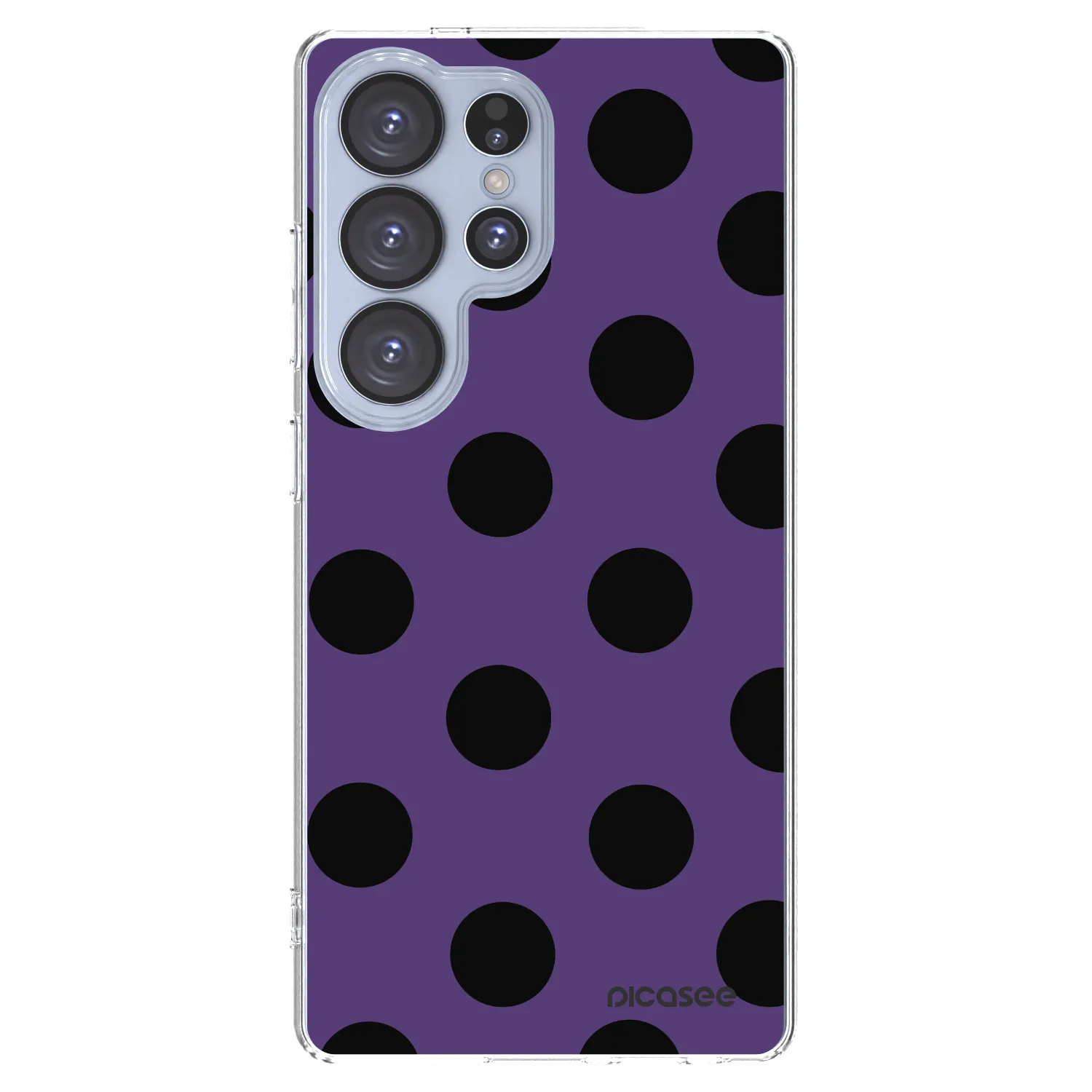 Picasee silikonska prozirna maskica za Samsung Galaxy S25 Ultra 5G - Big flickers 2