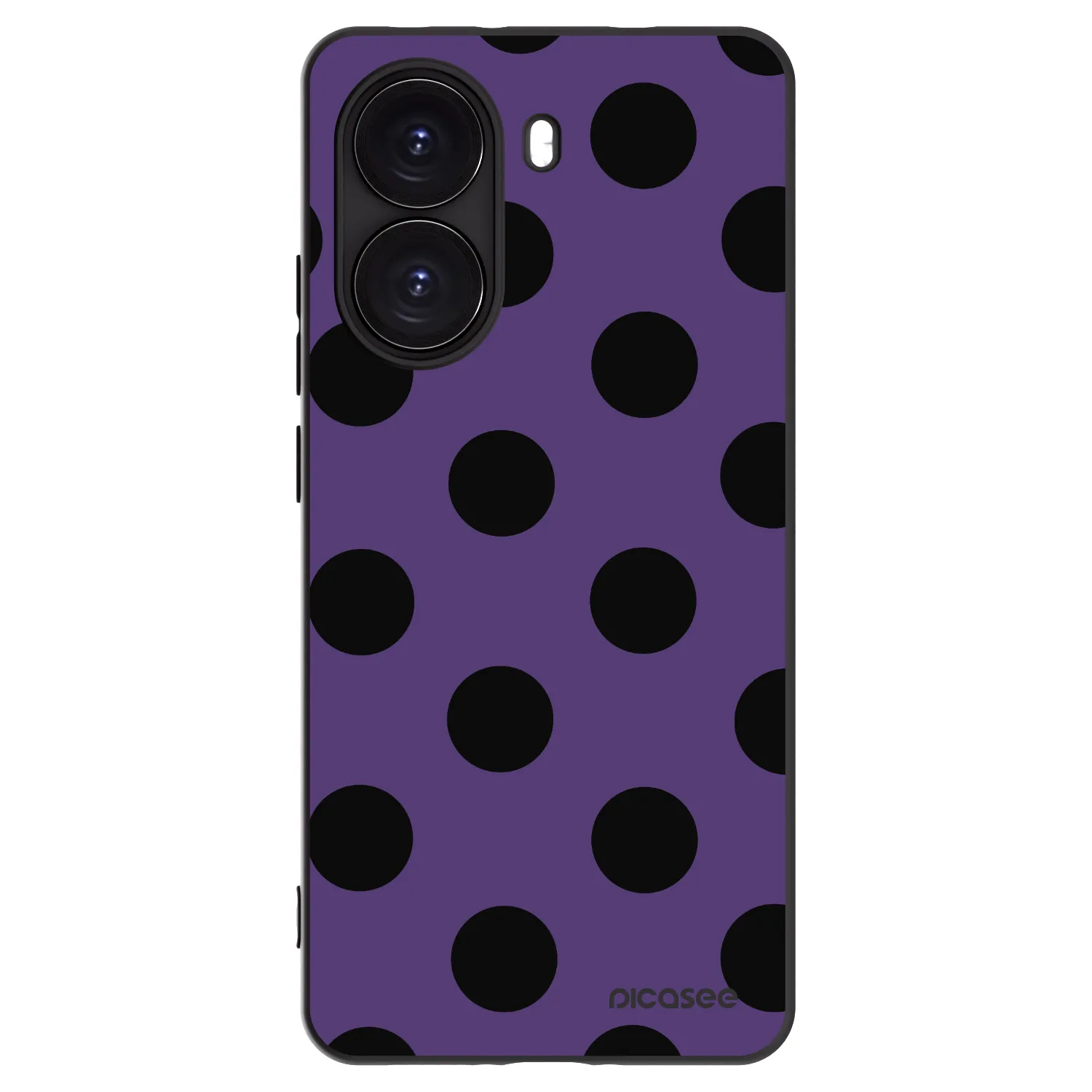 Picasee crna silikonska maskica za Xiaomi Poco X7 Pro 5G - Big flickers 2