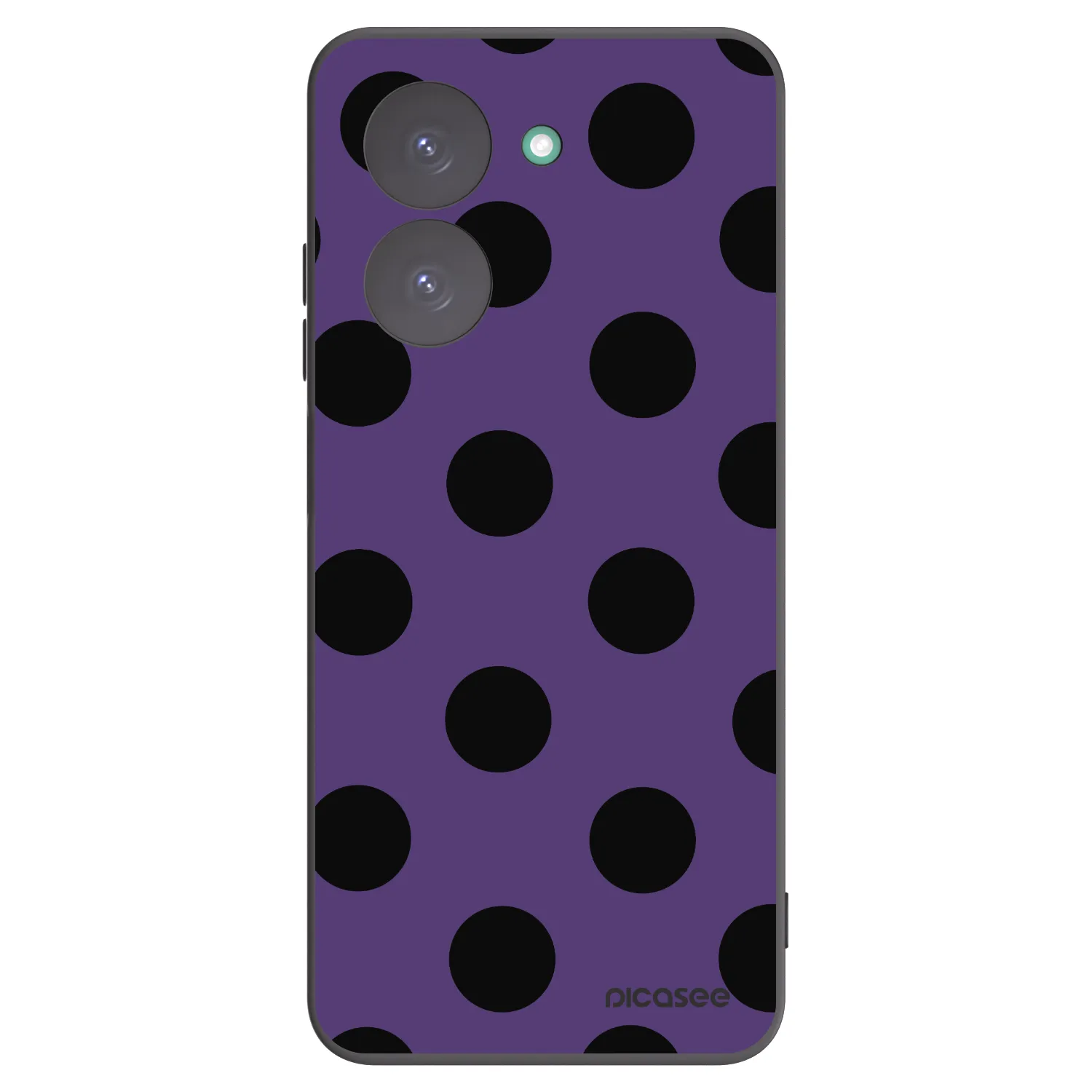 Picasee crna silikonska maskica za Xiaomi Redmi A5 - Big flickers 2
