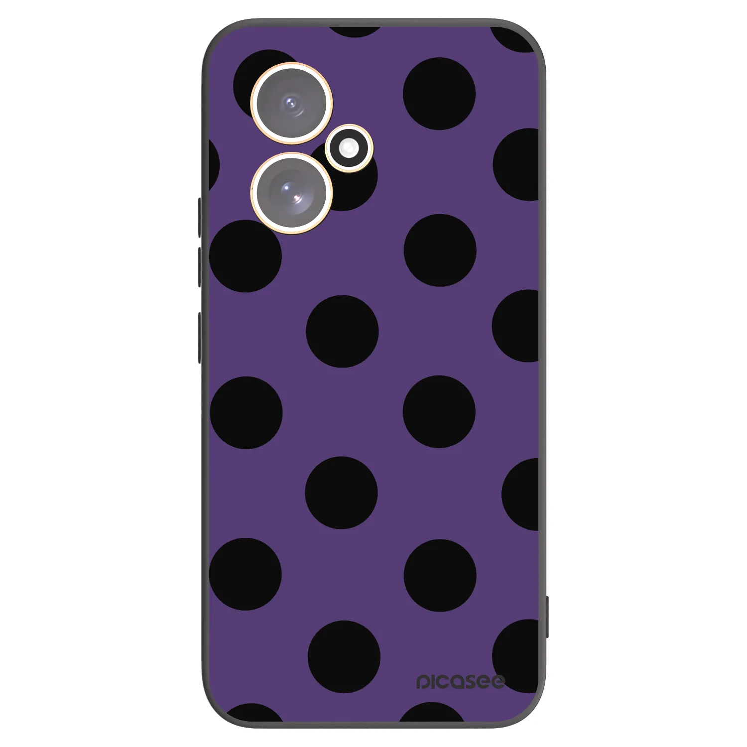 Picasee crna silikonska maskica za Honor 400 5G - Big flickers 2